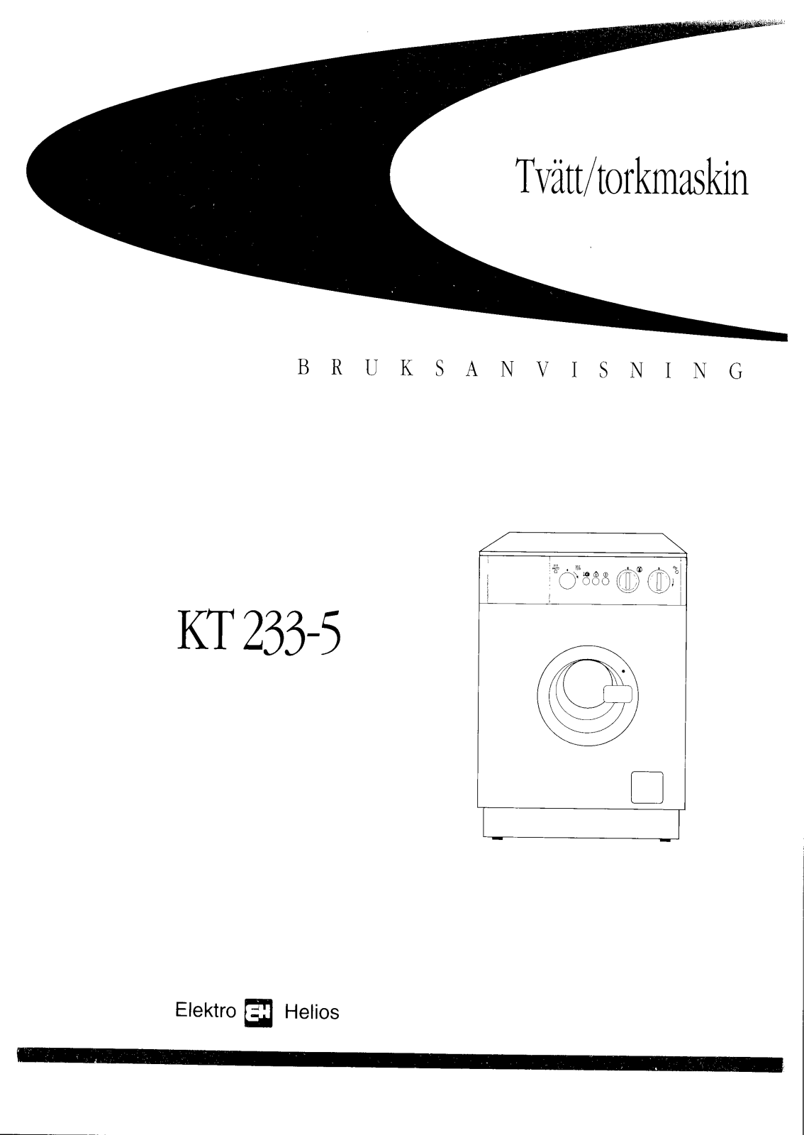 Elektro helios KT233-5 User Manual