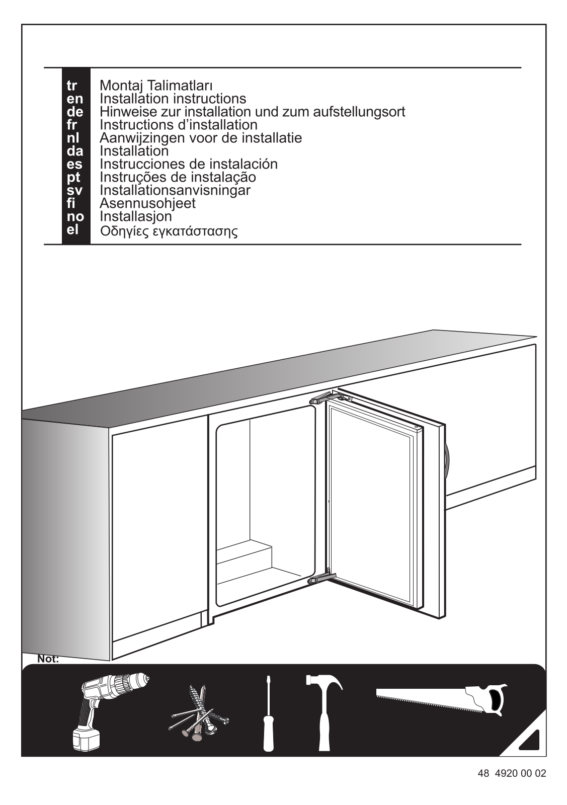 Beko BU 1101 HCA, BU 1152 HCA User Manual