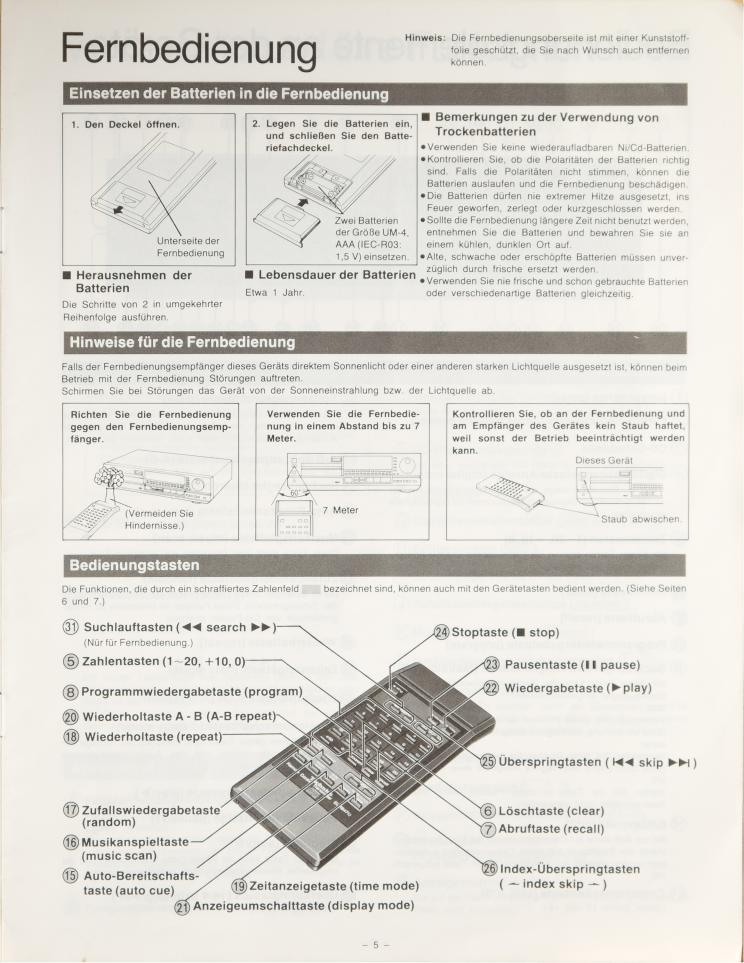 Technics SL-P990 User Manual