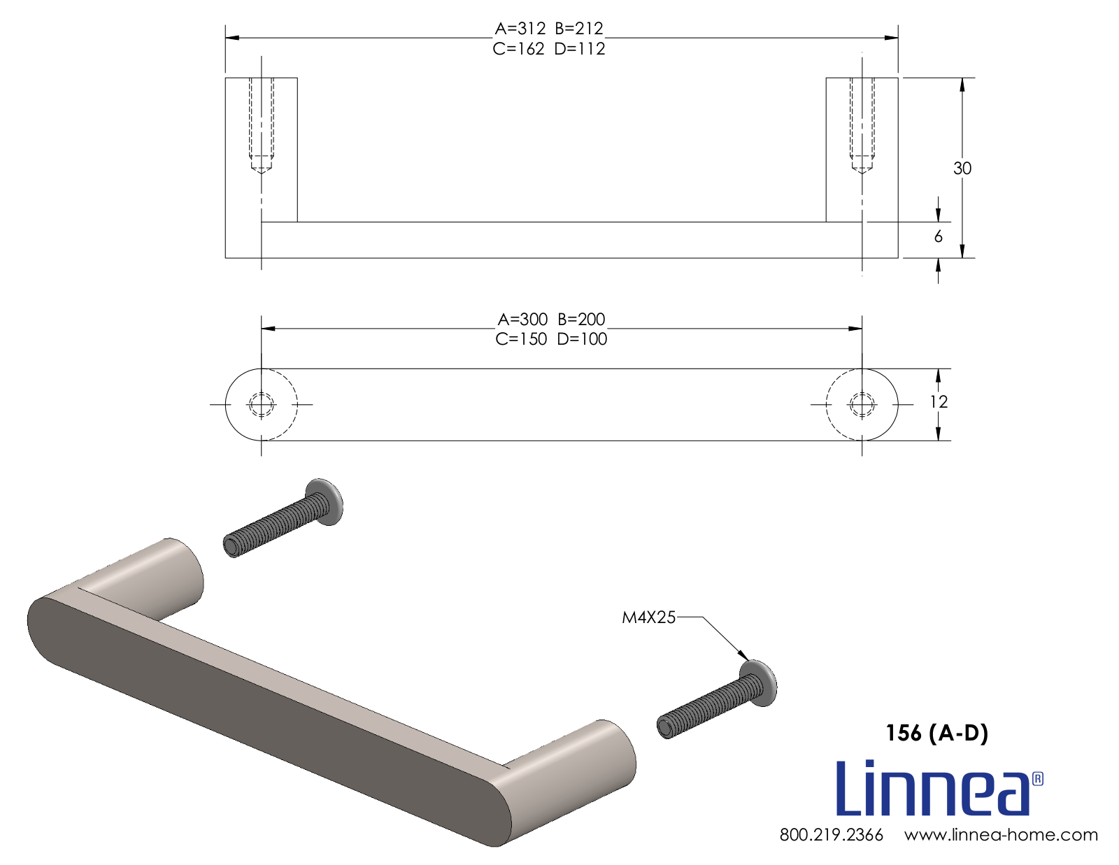 Linnea LNNE5606 Dimensions - ManualMachine.com