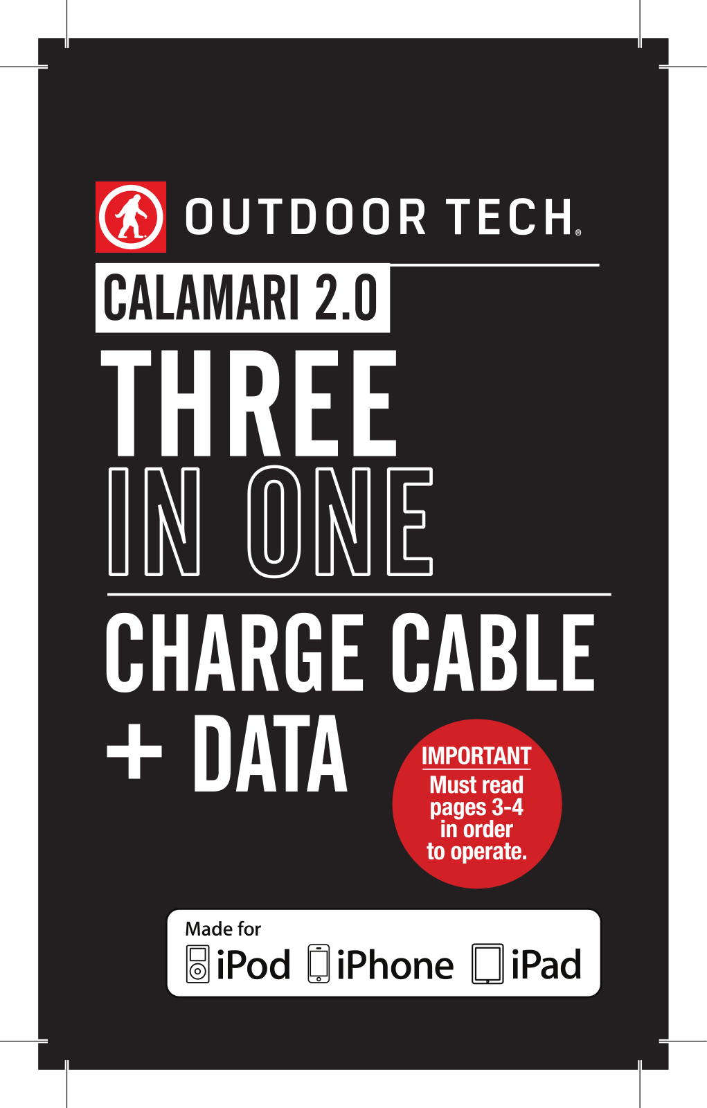 Outdoor tech Calamari 2.0 User Manual