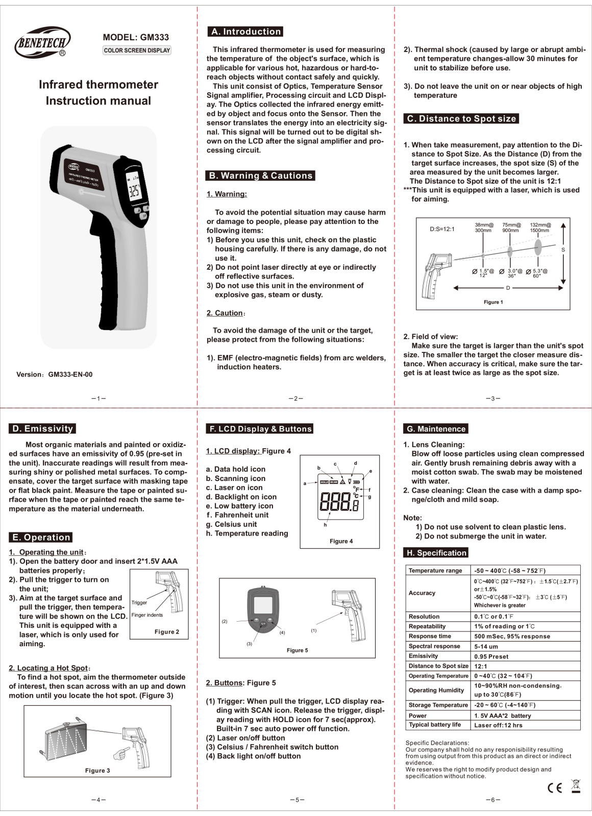 BENETECH GM333 User guide - ManualMachine.com