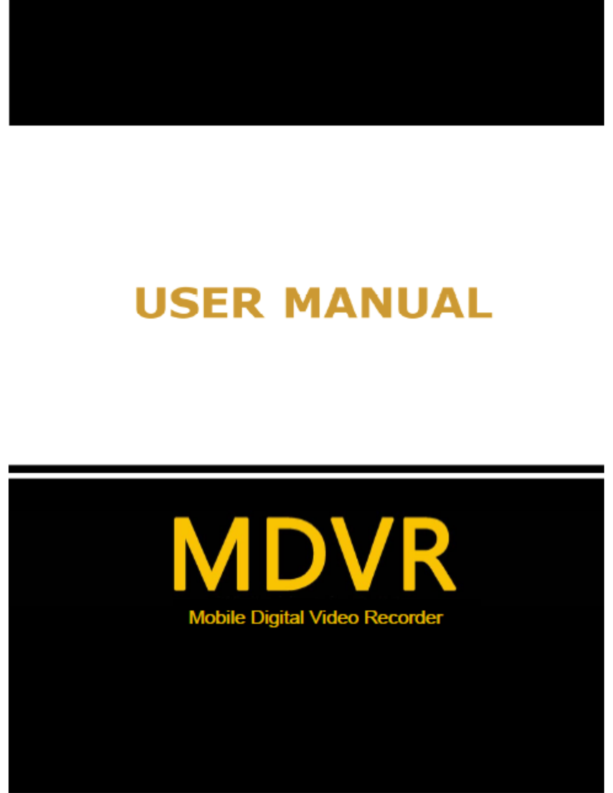 Bolide SVR9000DMOB-W User Manual