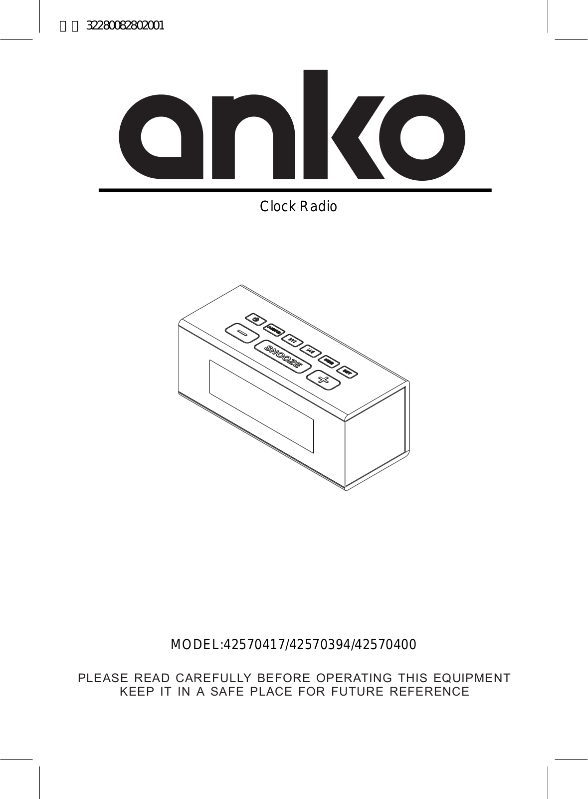 Anko 42570417, 42570394, 42570400 User Manual