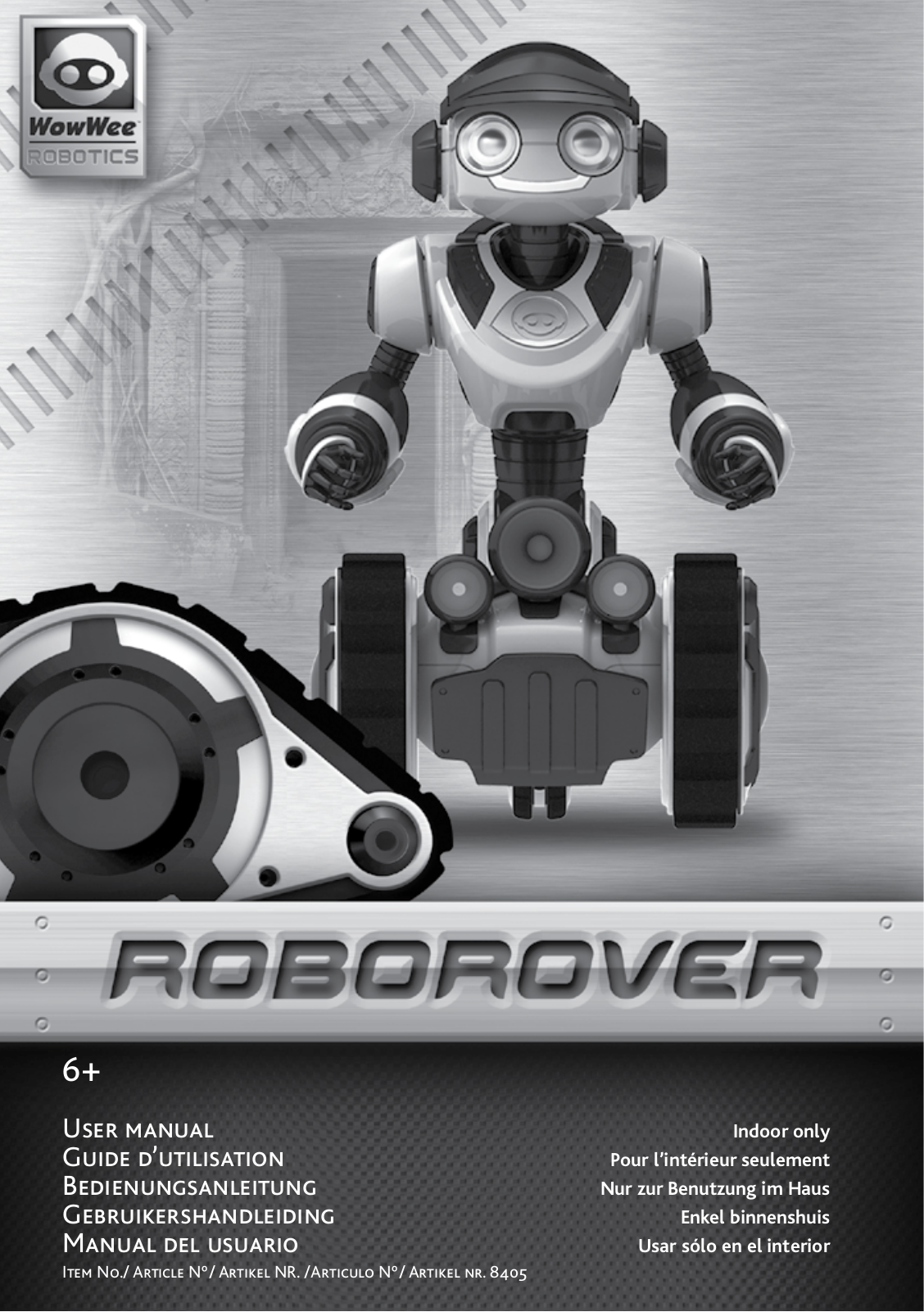 WowWee Robotics 8425, Roborover User guide