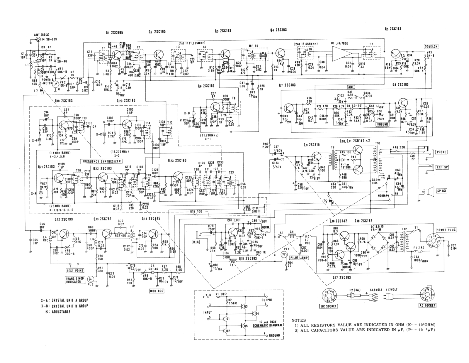 Midland 13-876 Schematic