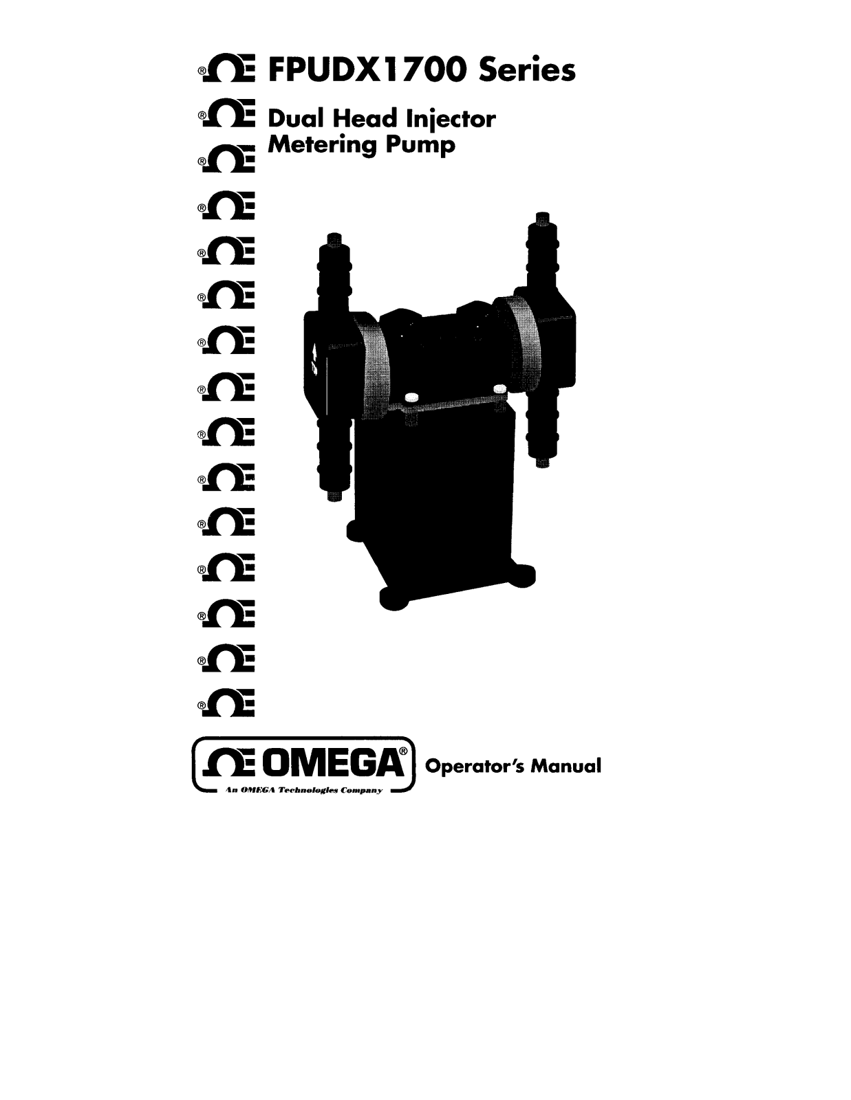 Omega Products FPUDX1700 Installation  Manual