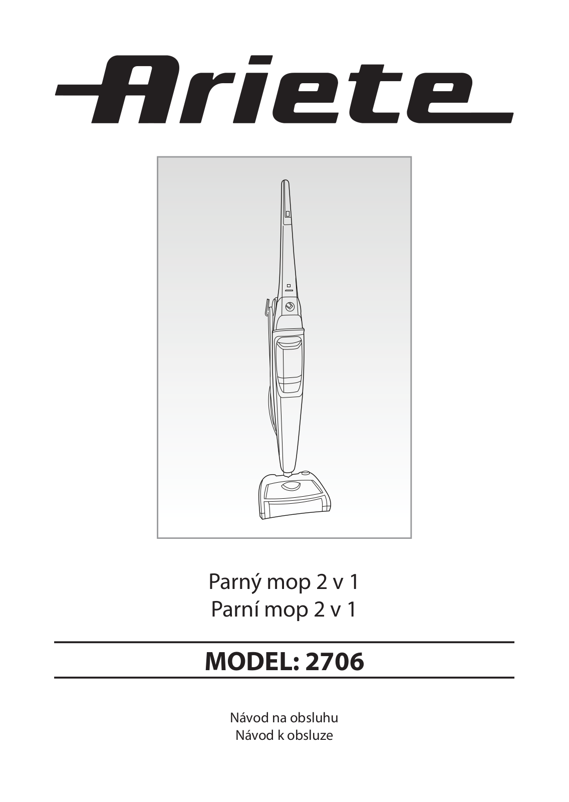 Ariete 2706 User Manual