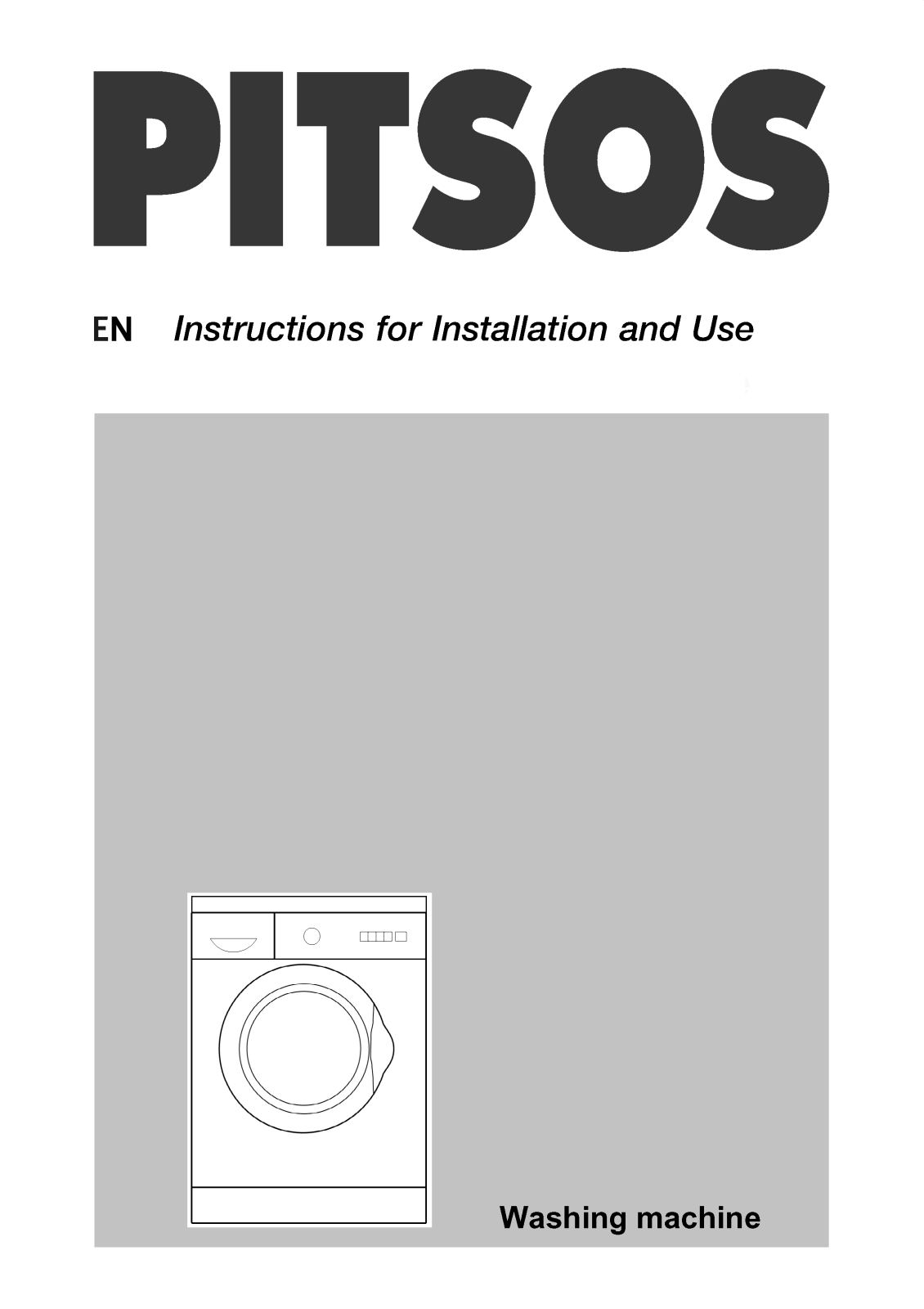 Pitsos WFPI1000D User Manual