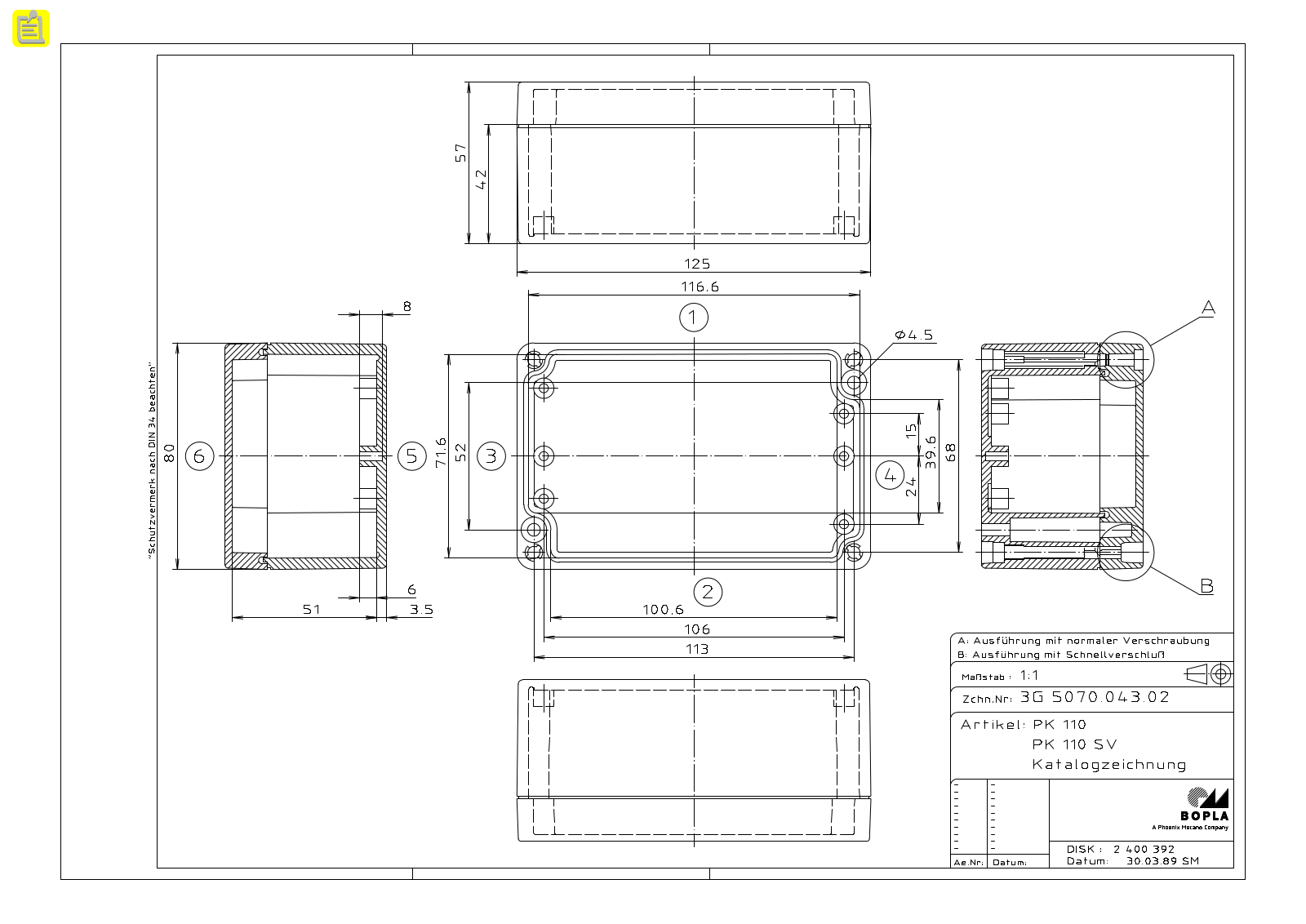 BOPLA BOPLA PK 110 110 - ManualMachine.com