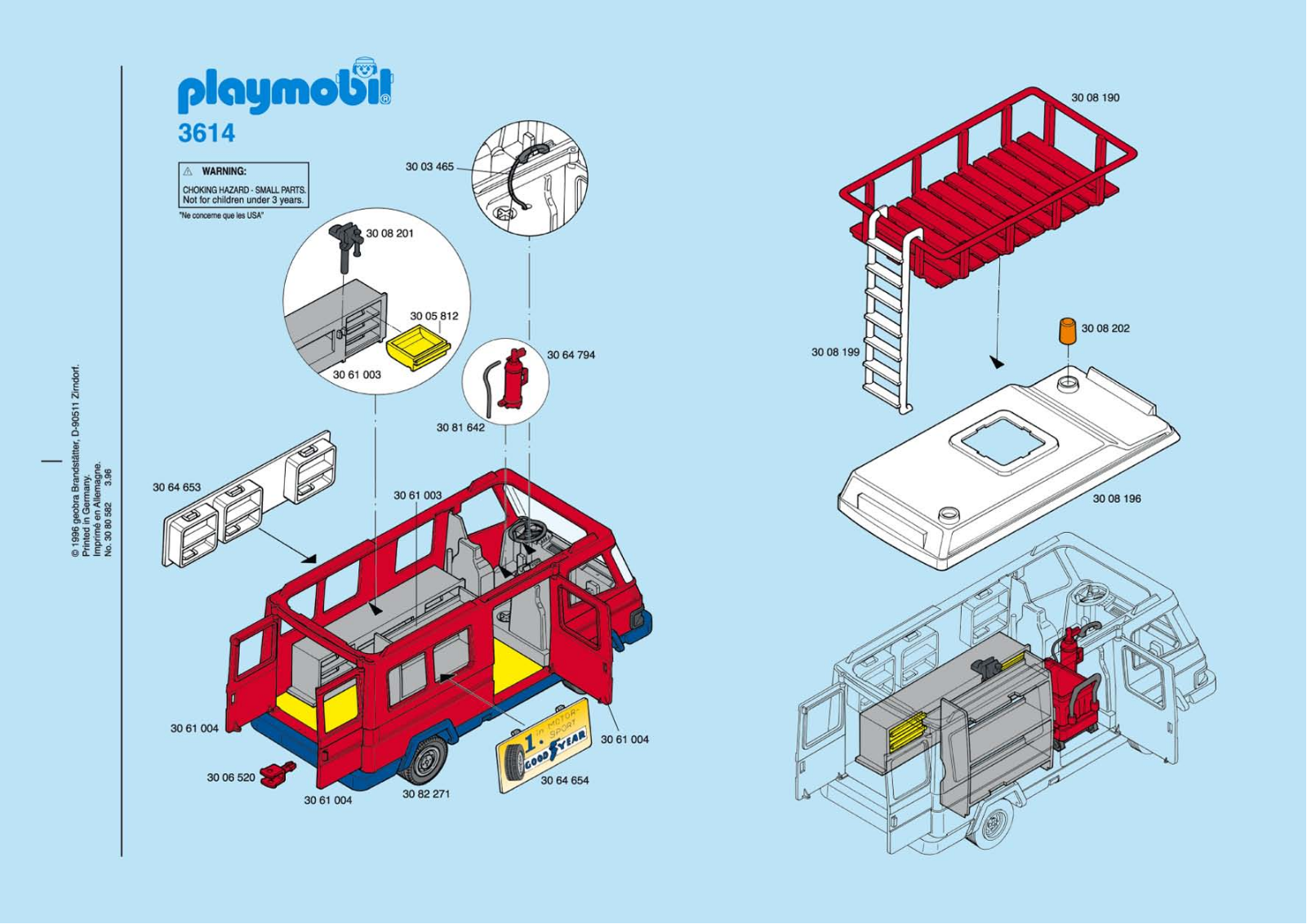 Playmobil 3614 Instructions