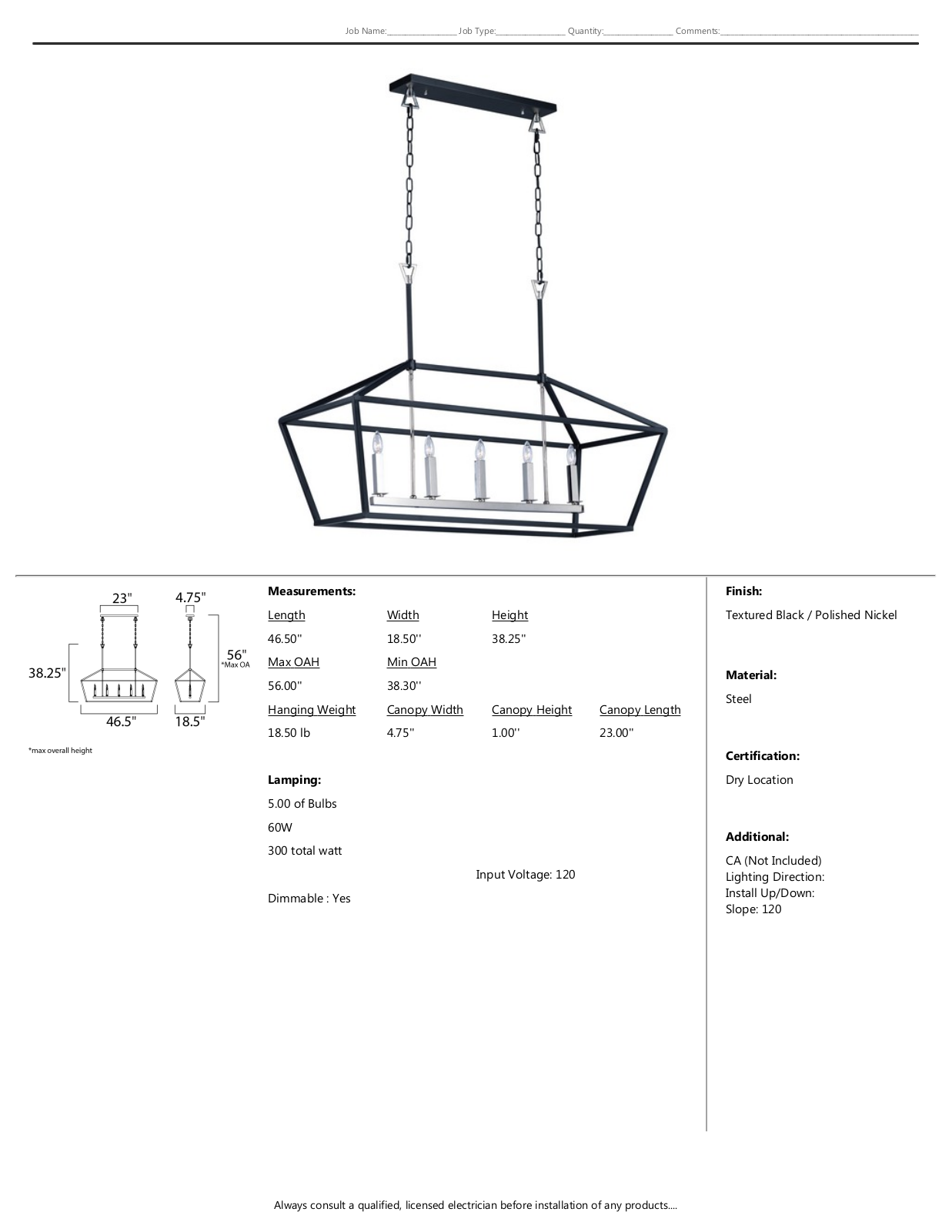 Greyleigh™ DRBH6714 Specifications