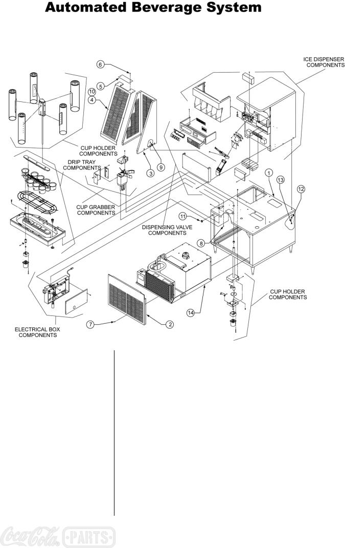 Cornelius Automated Beverage System Parts Manual
