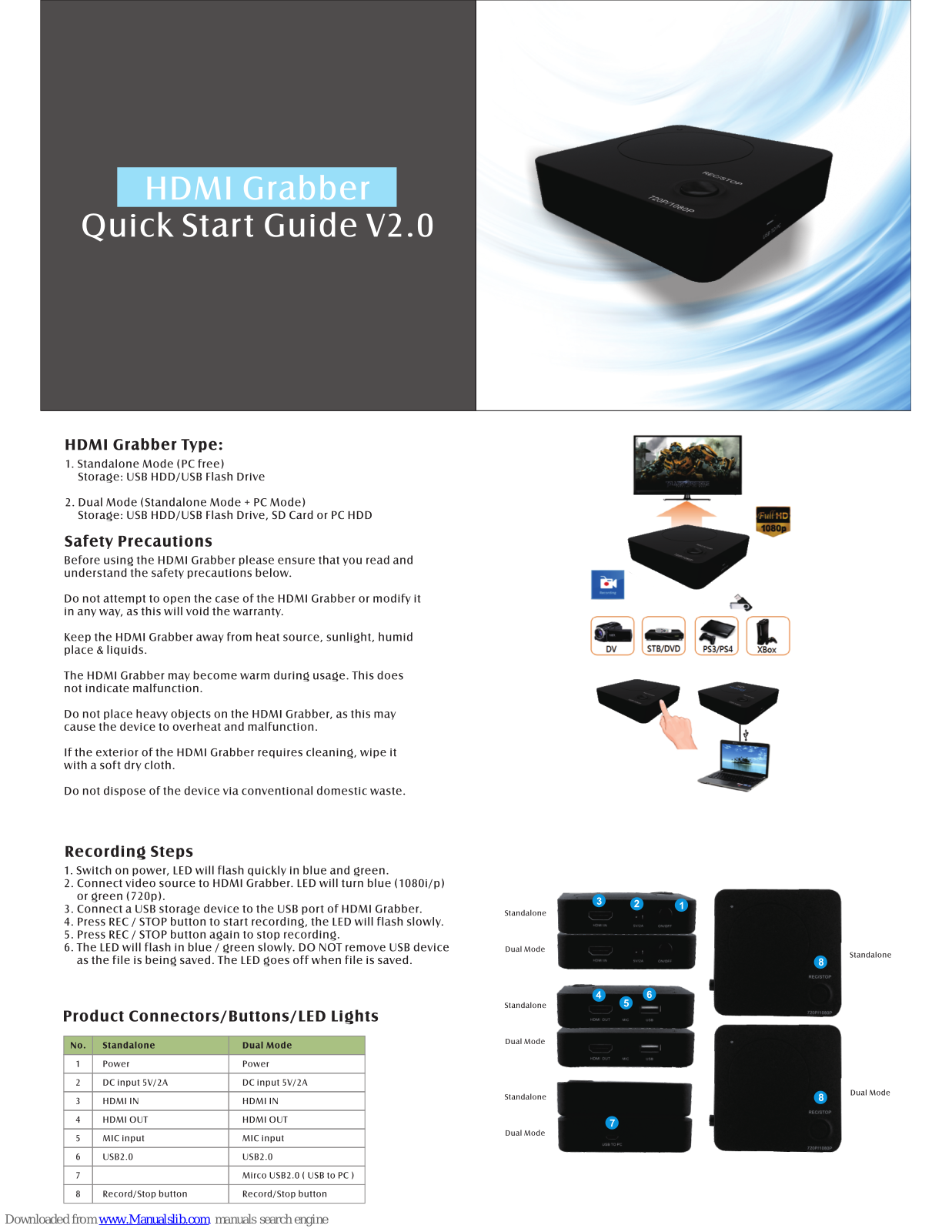TeVii D612, D614 Quick Start Manual - ManualMachine.com