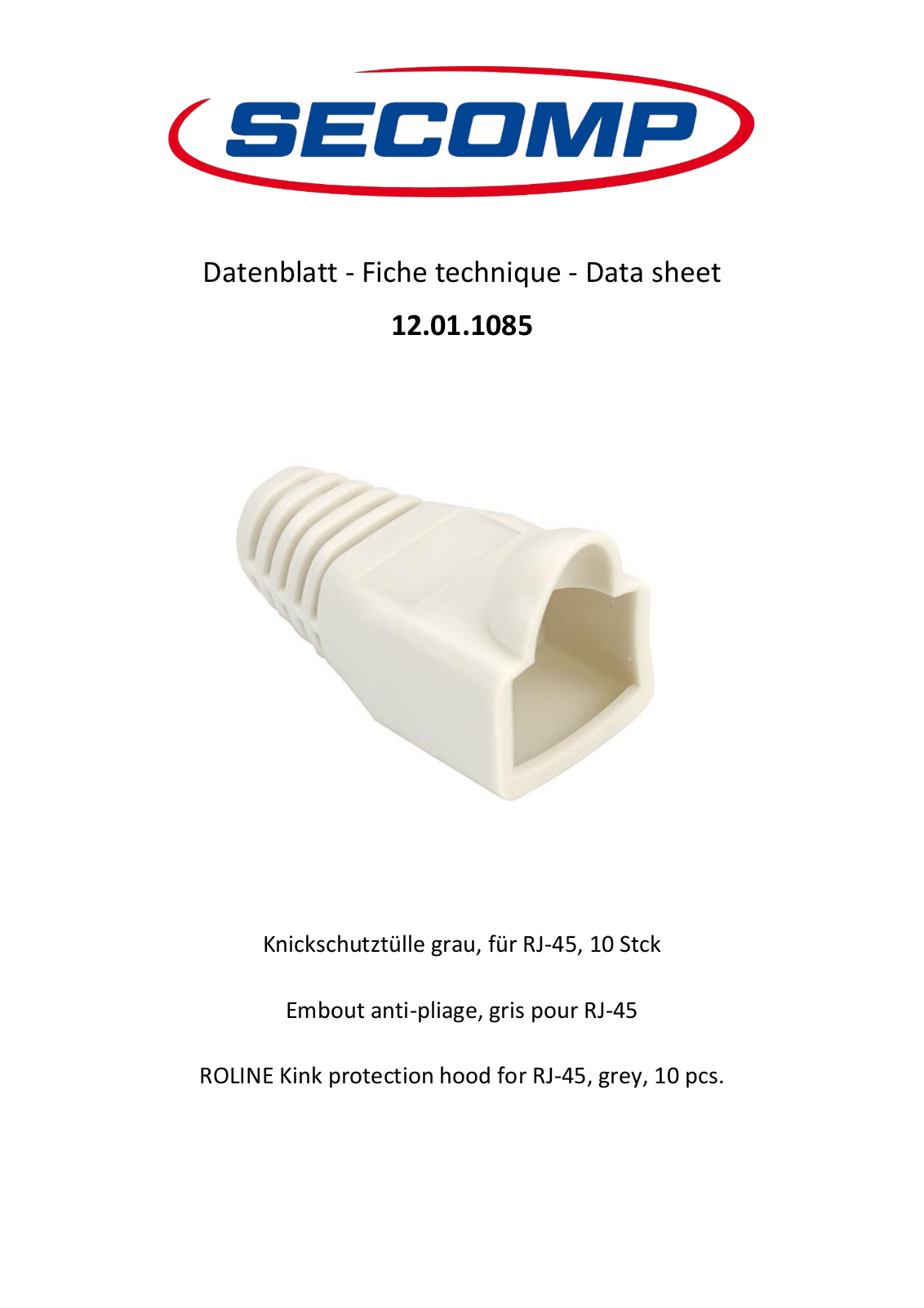 ROLINE 12011085 Datasheet - ManualMachine.com
