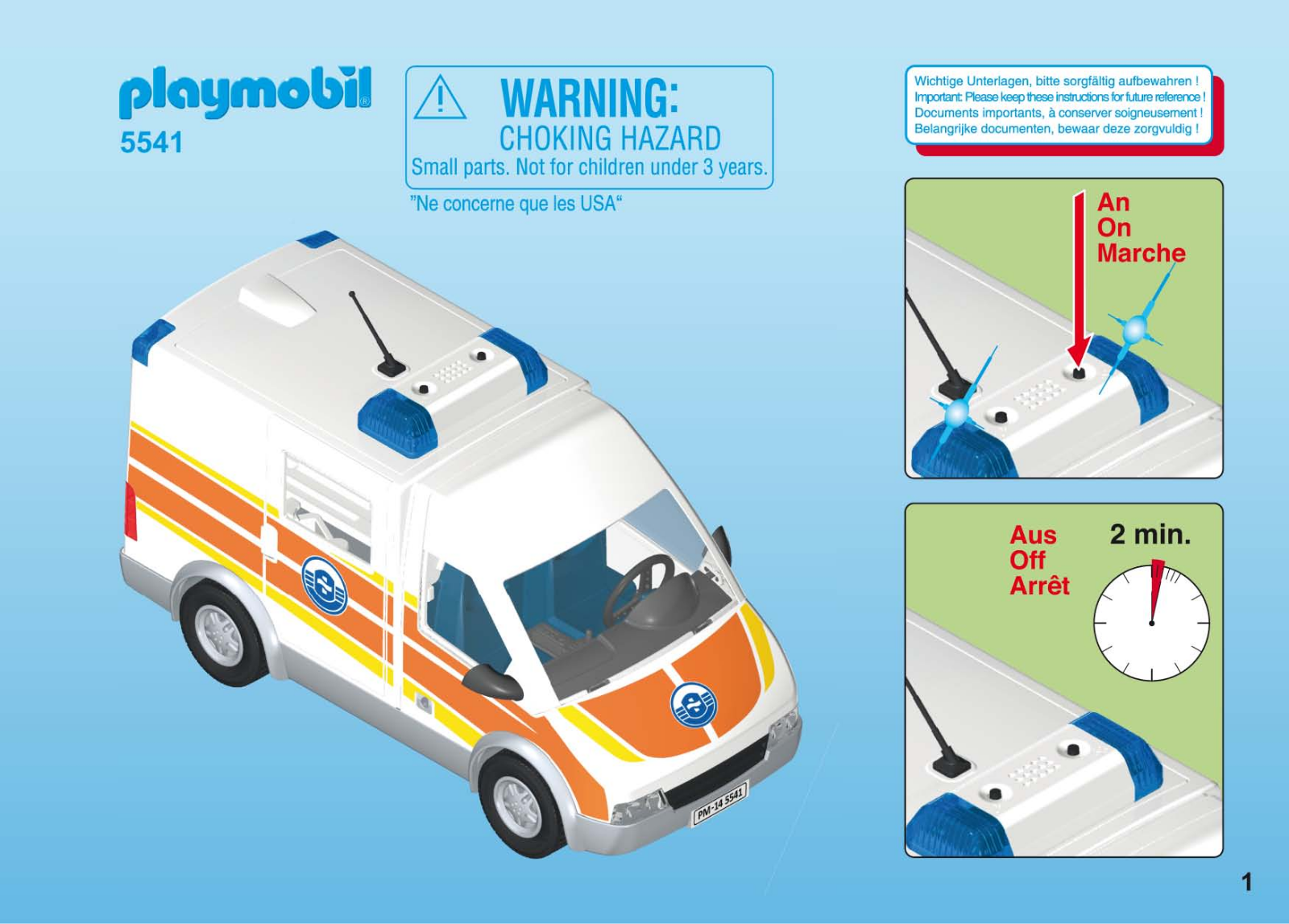 Playmobil 5541 Instructions