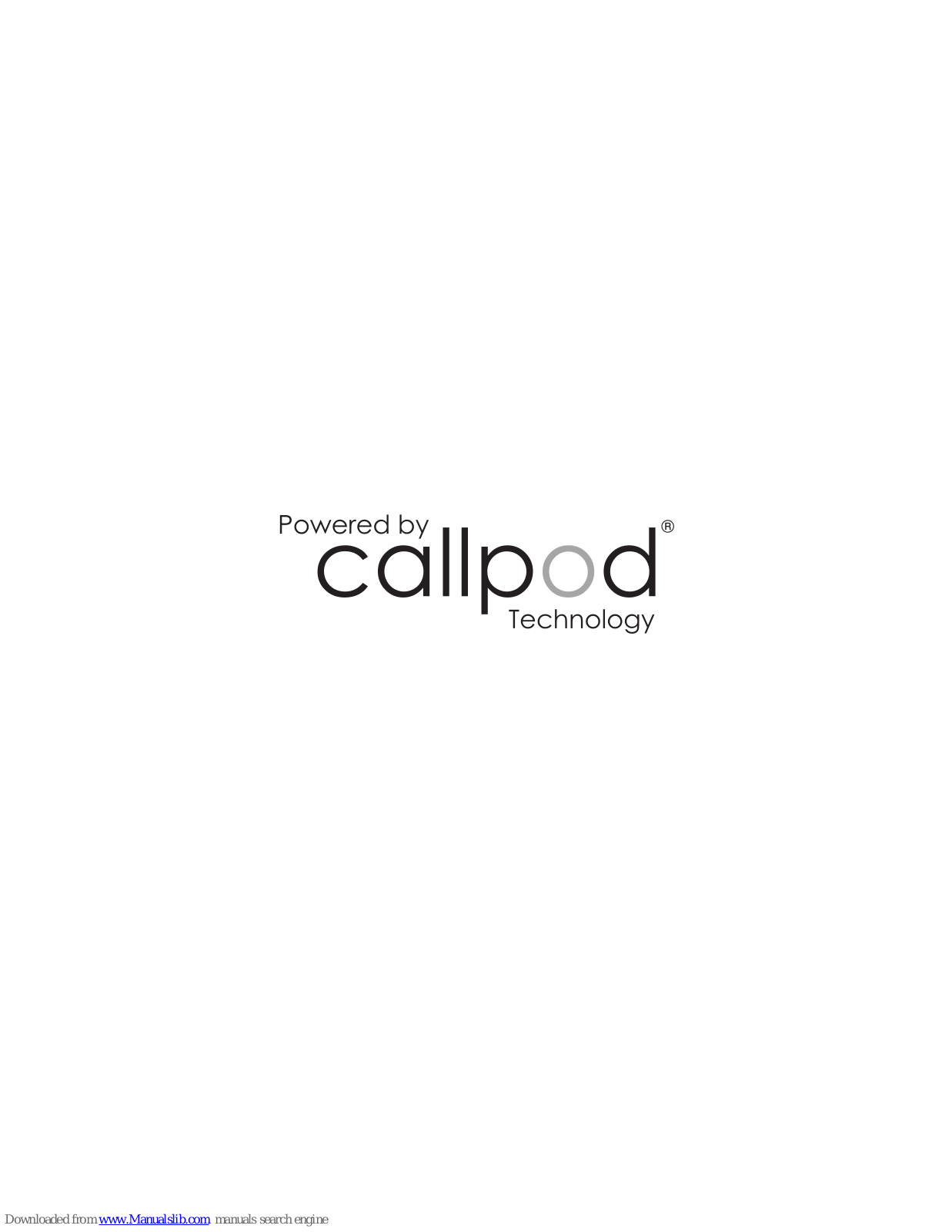 Callpod Phoenix, PXUA-0001, MHC1-0002, CHPU-0001, CPDR-0001 User Manual