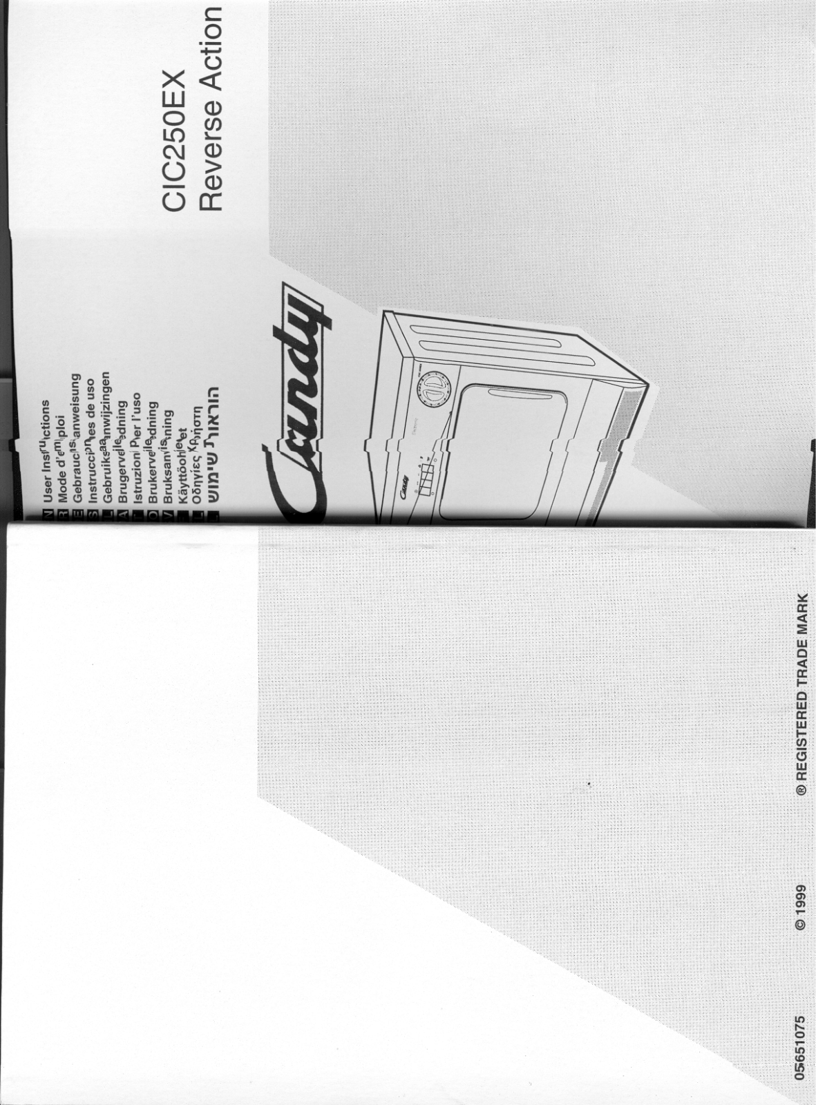 CANDY CIC250E User Manual