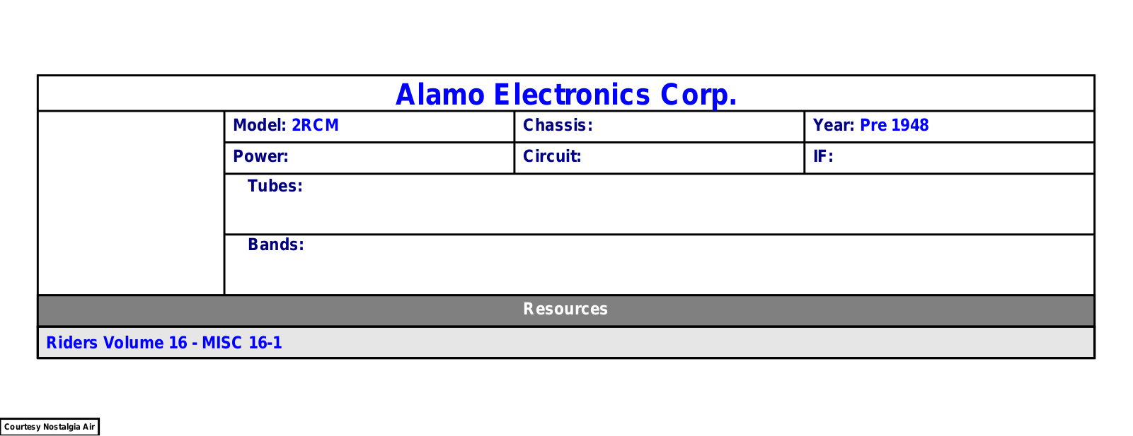 Other A Alamo-2RCM Schematic - ManualMachine.com