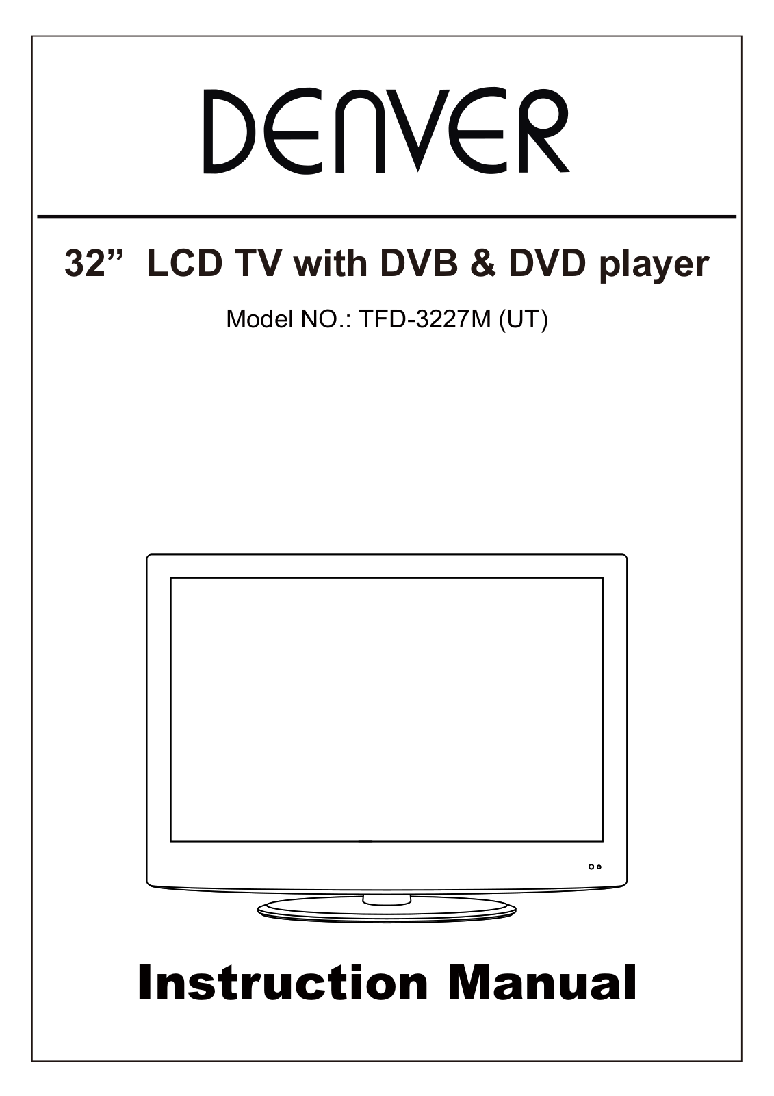 Denver TFD-3227M User Manual