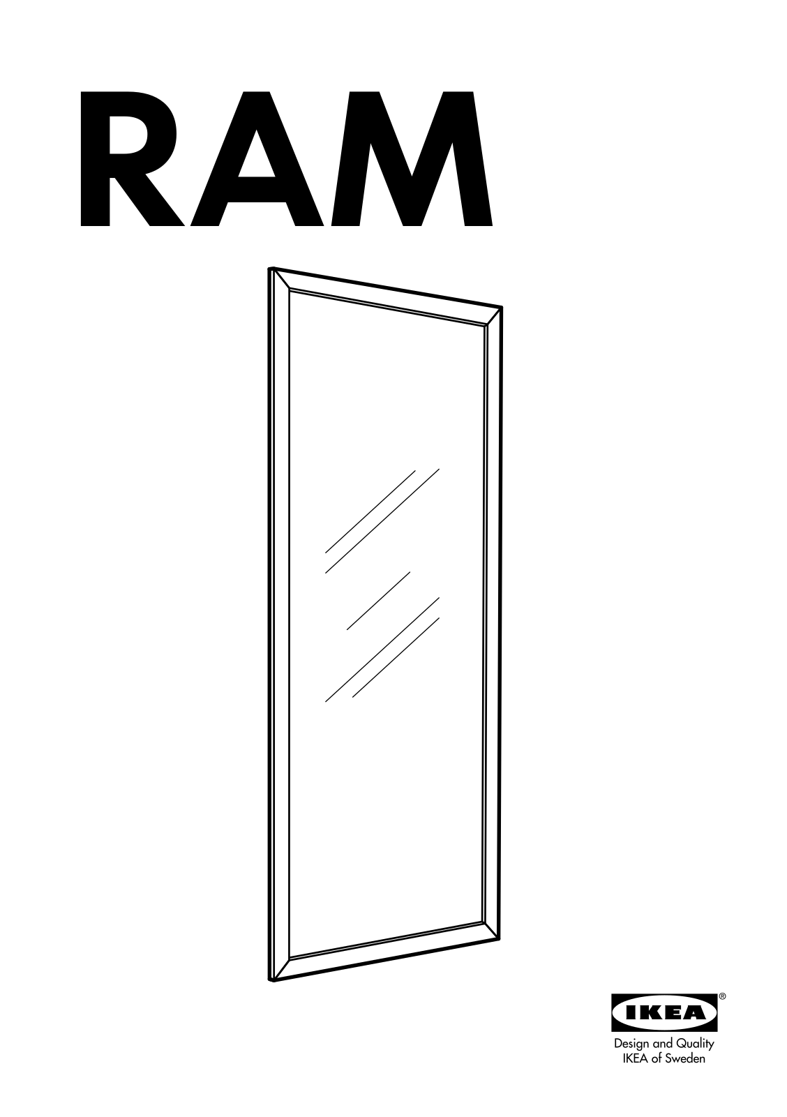 IKEA RAM User Manual