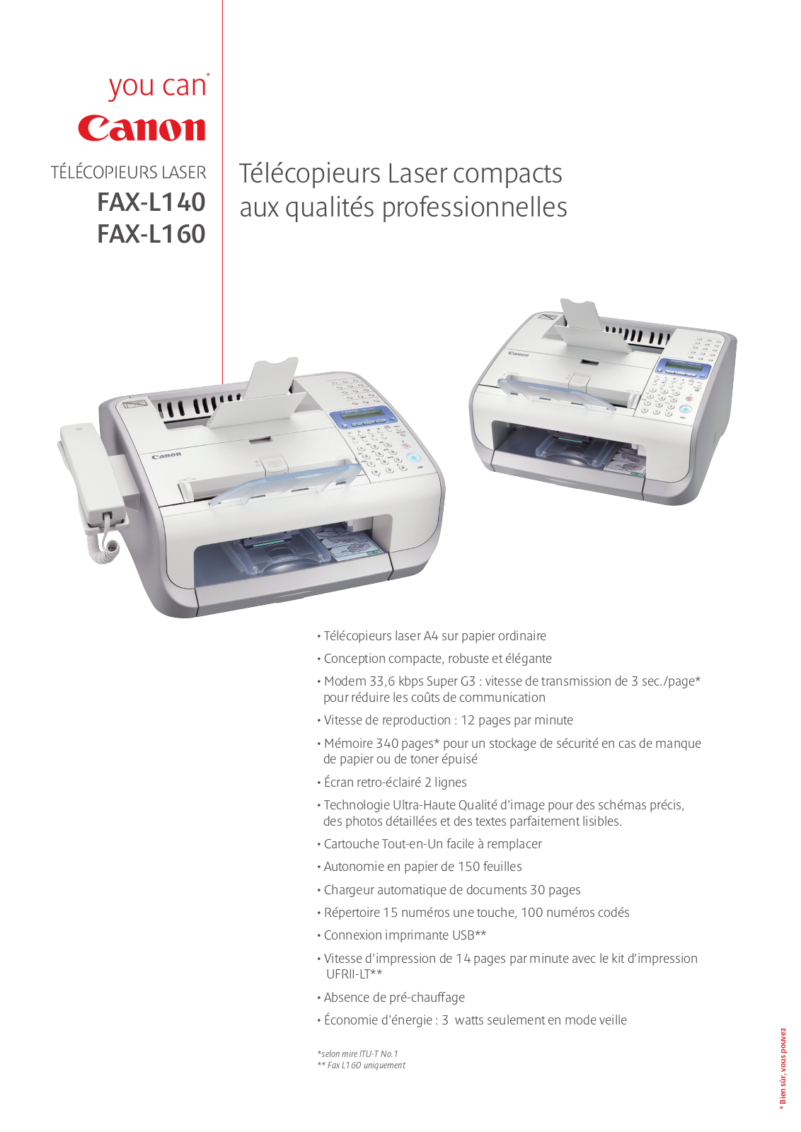 CANON FAX-L140, FAX-L160 User Manual