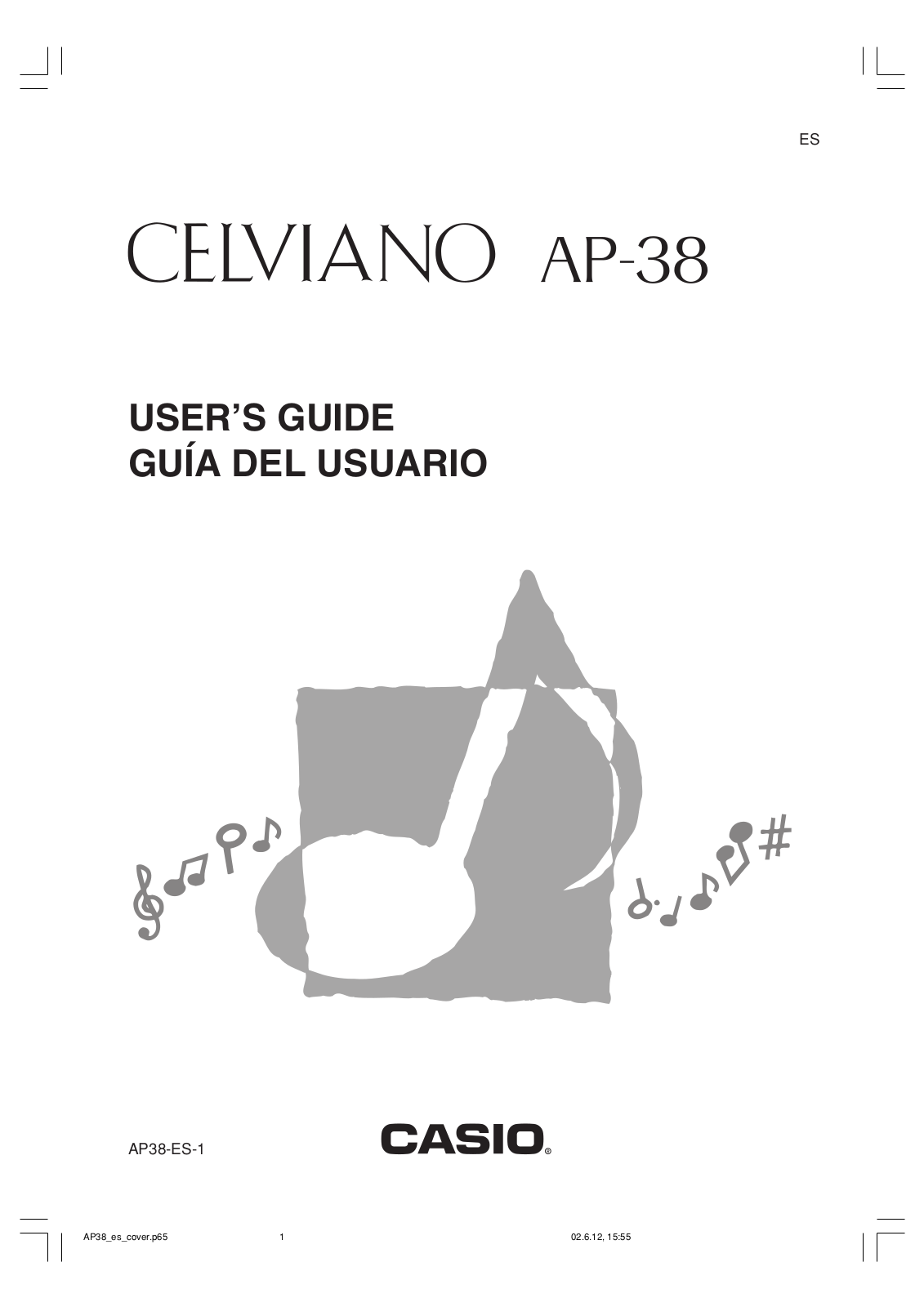 Casio AP38 User Manual