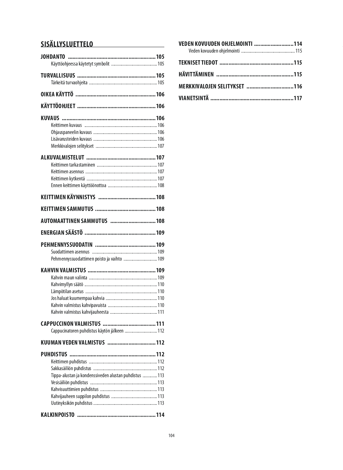 Delonghi ECAM22110SB, ECAM22.110.B Instruction manuals