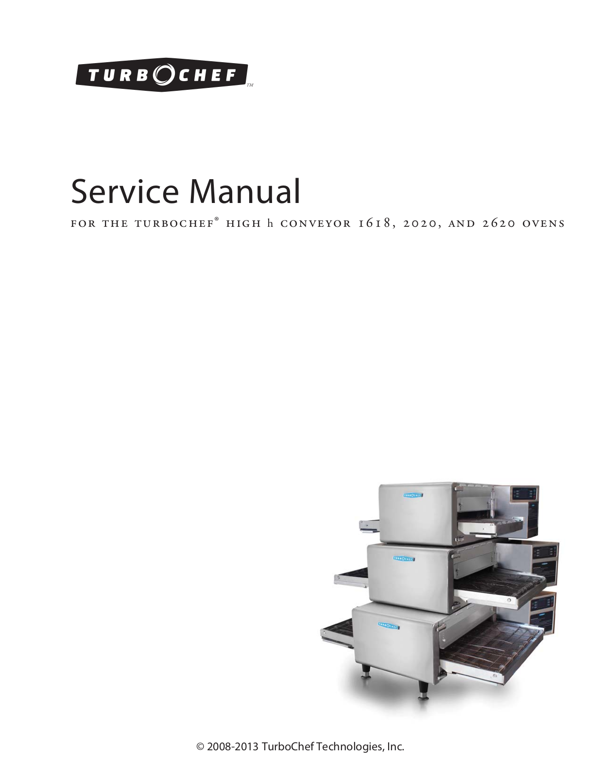 TurboChef HHC 1618 Service Manual