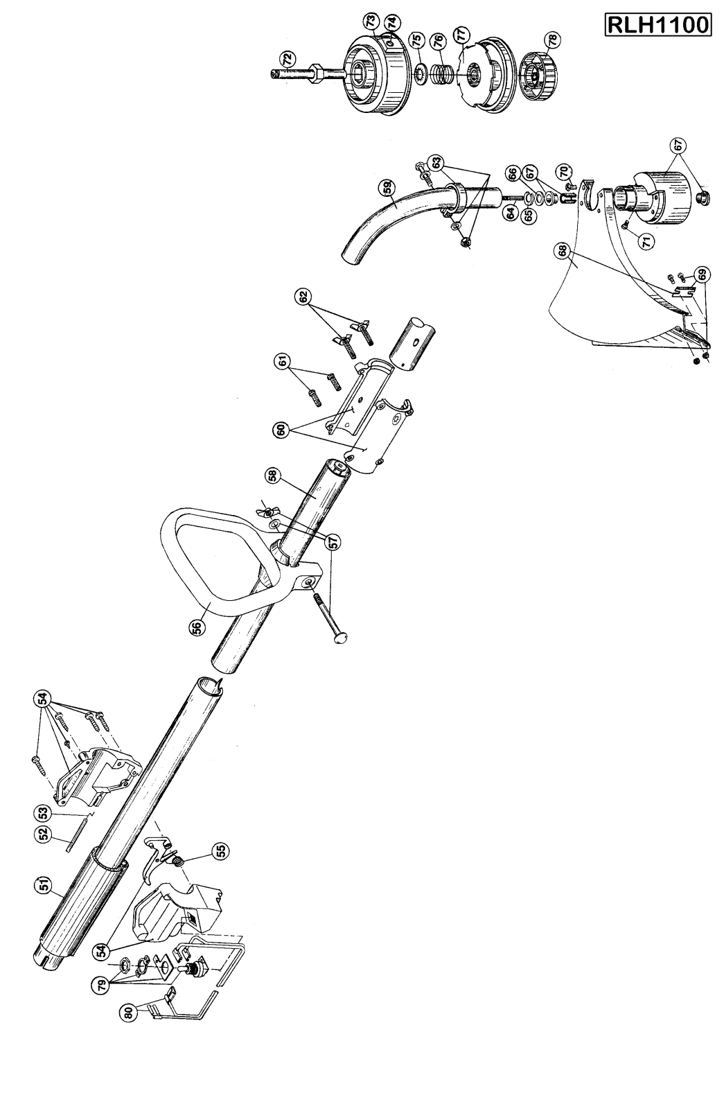 Ryobi RLH1100 User Manual