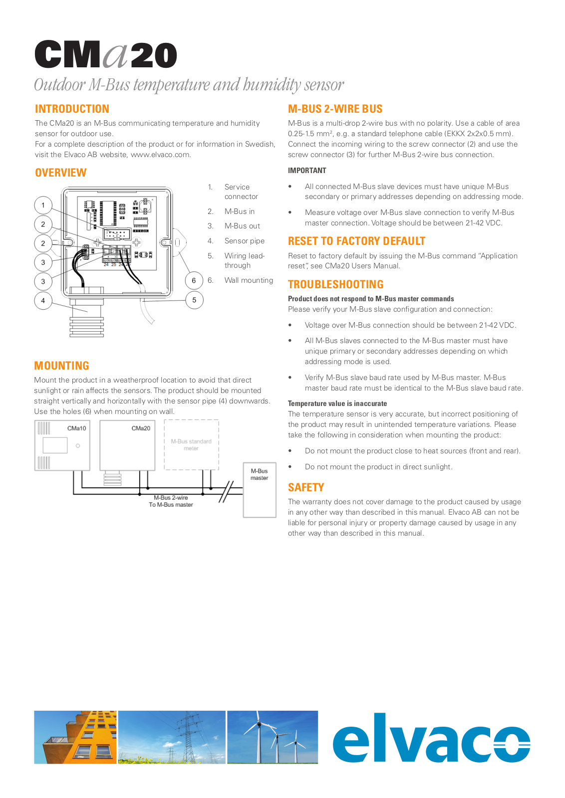 Elvaco CMa20 Quick Start Manual - ManualMachine.com