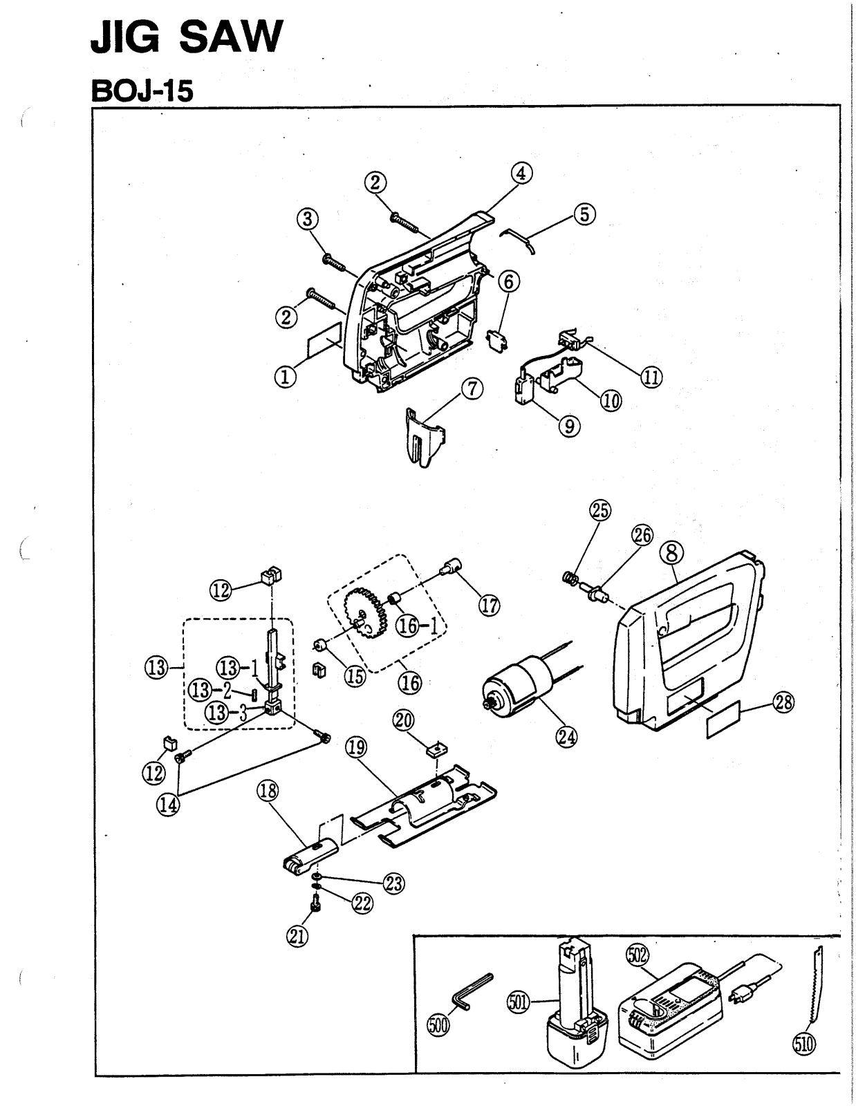 Ryobi BOJ15 User Manual