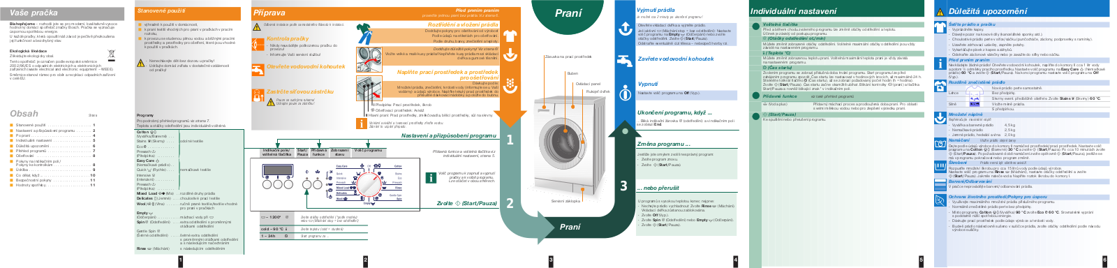 Bosch WLF20260BY User Manual