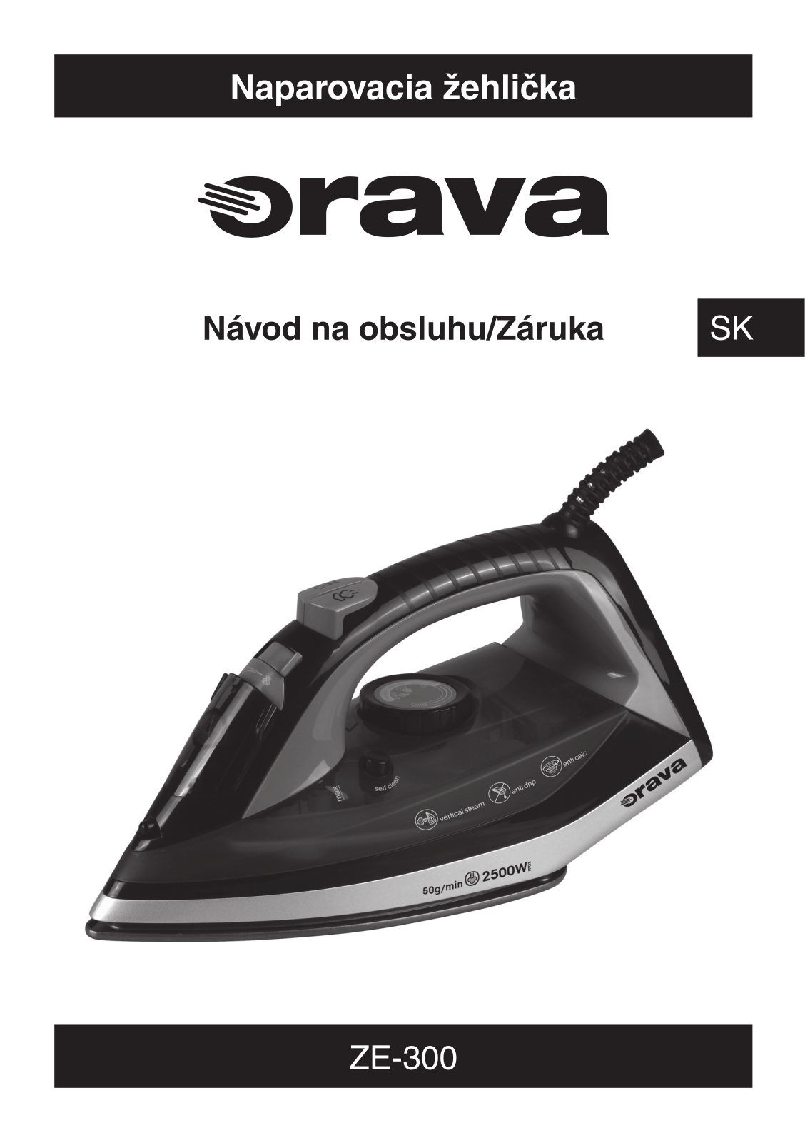 Orava ZE-300 User Manual