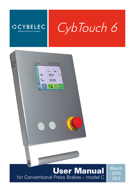 Cybelec CybTouch 6 C User Manual