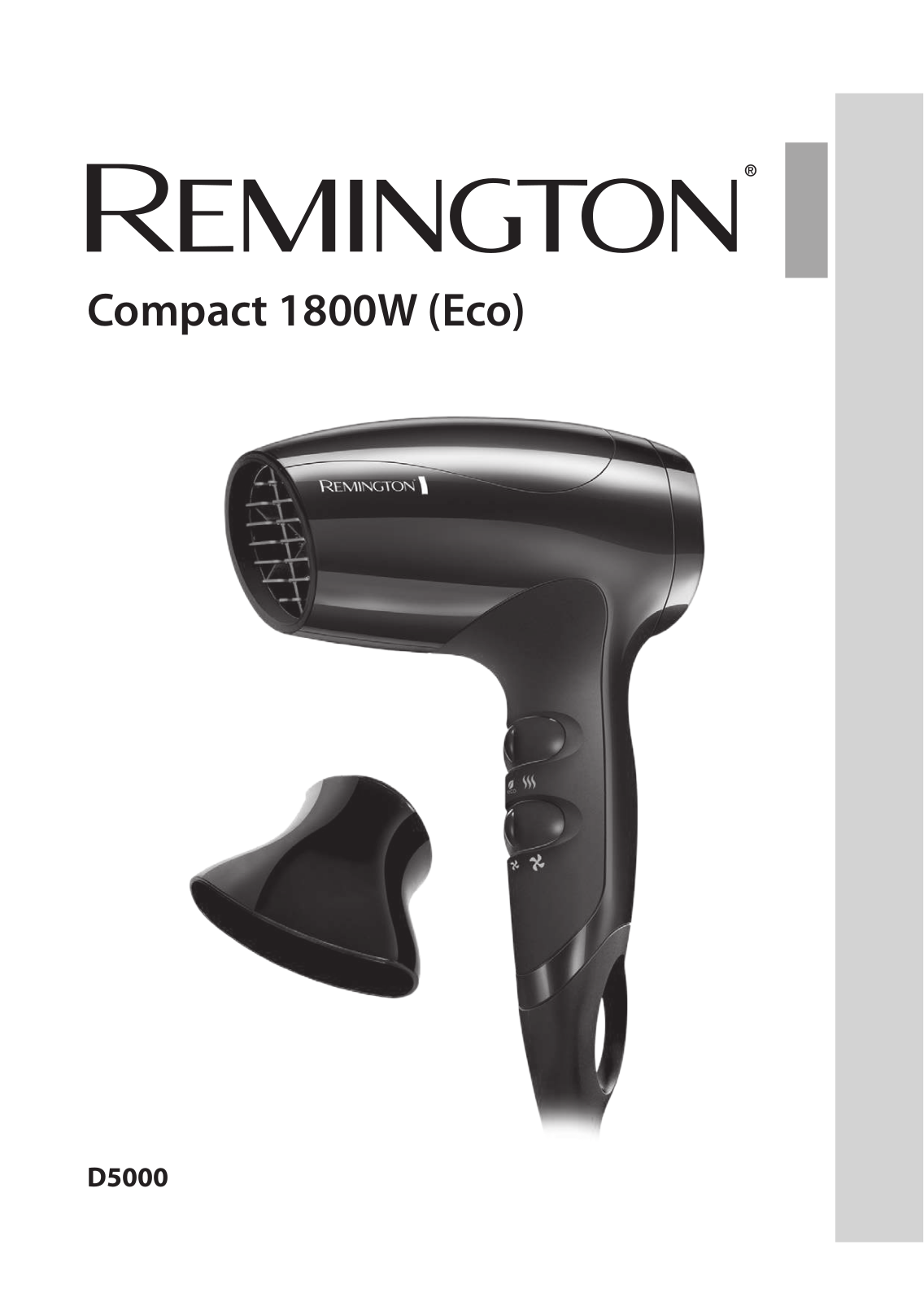 REMINGTON D5000 User Manual