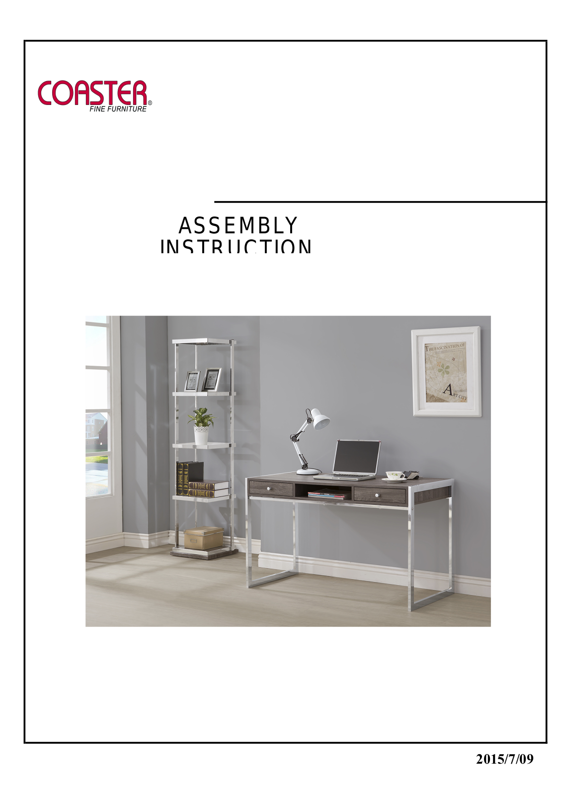 Coaster 801221 Assembly Guide