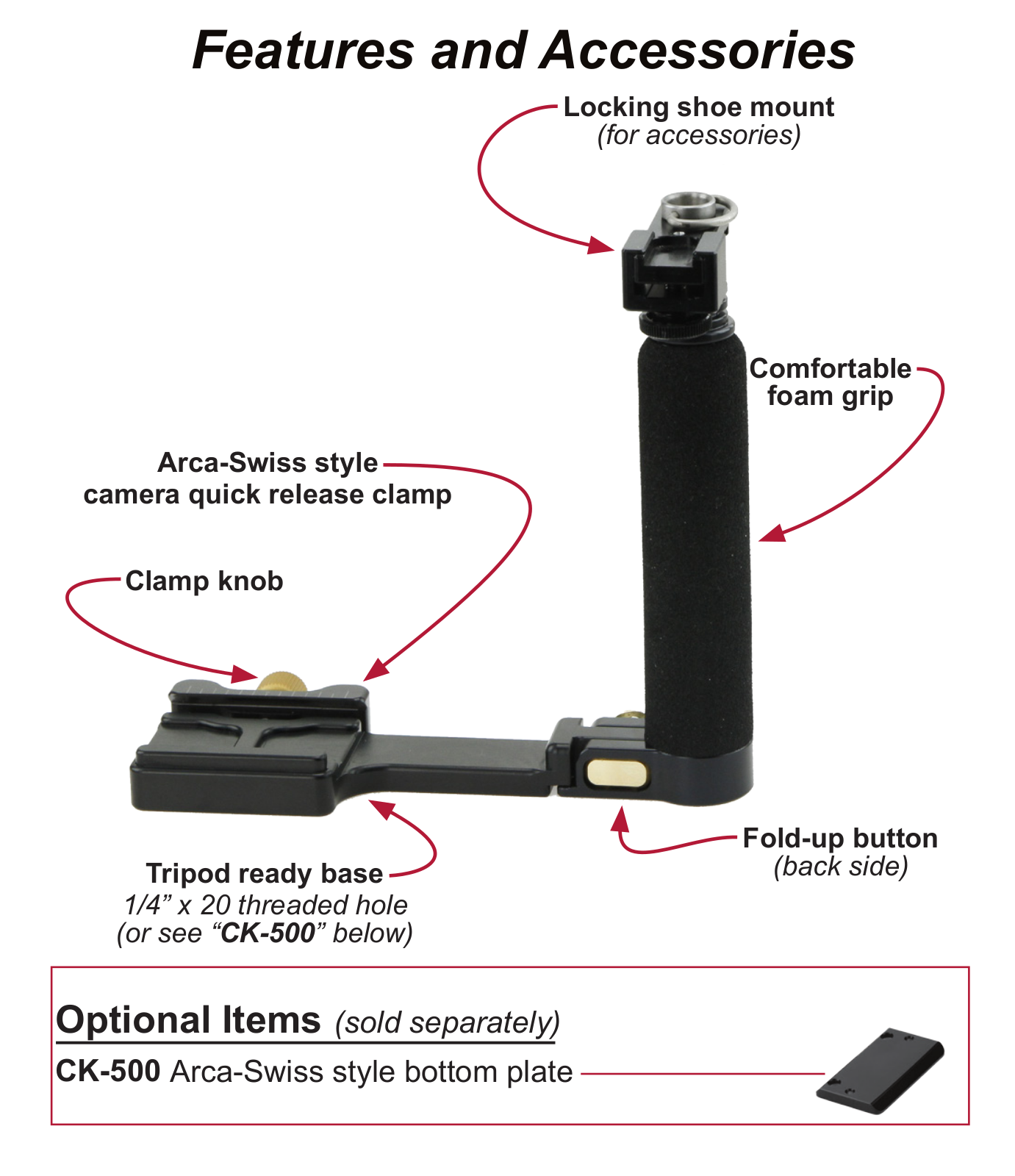 Custom Brackets CB Folding-SAB User Manual