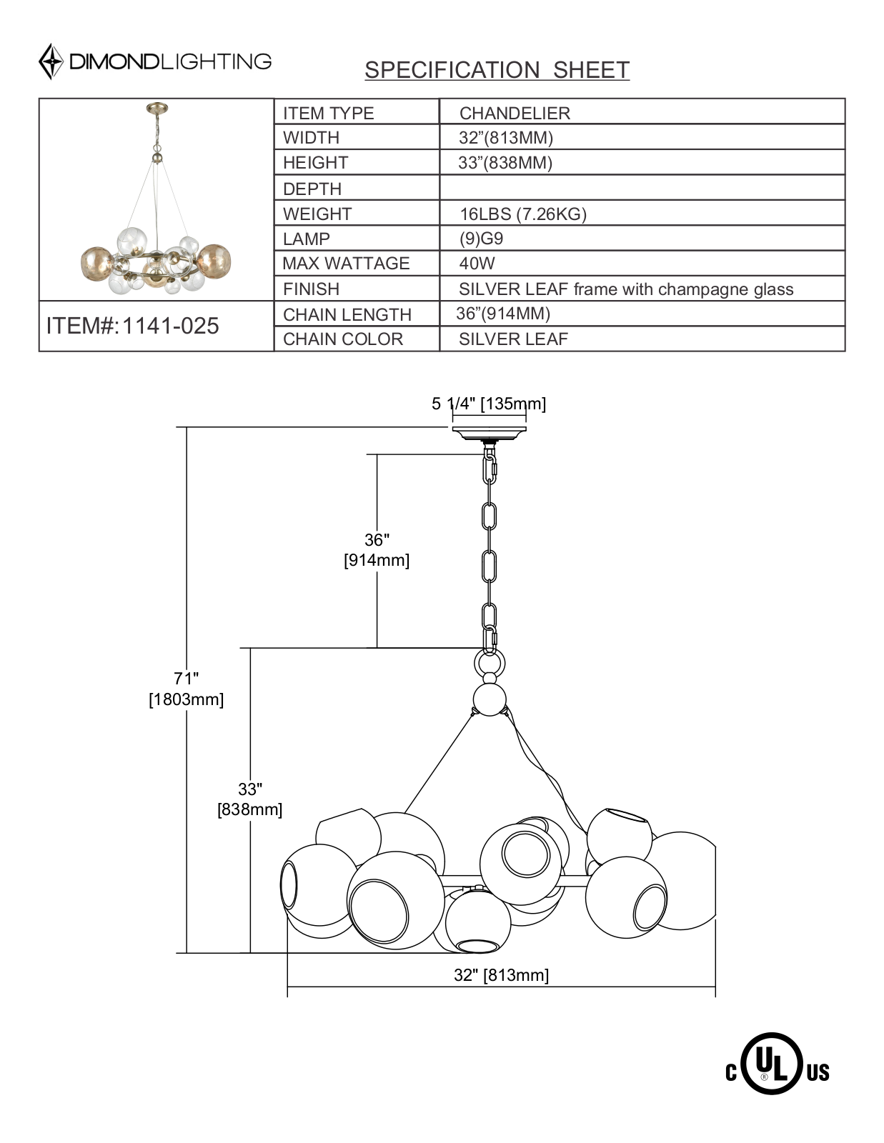 ELK Home 1141025 User Manual