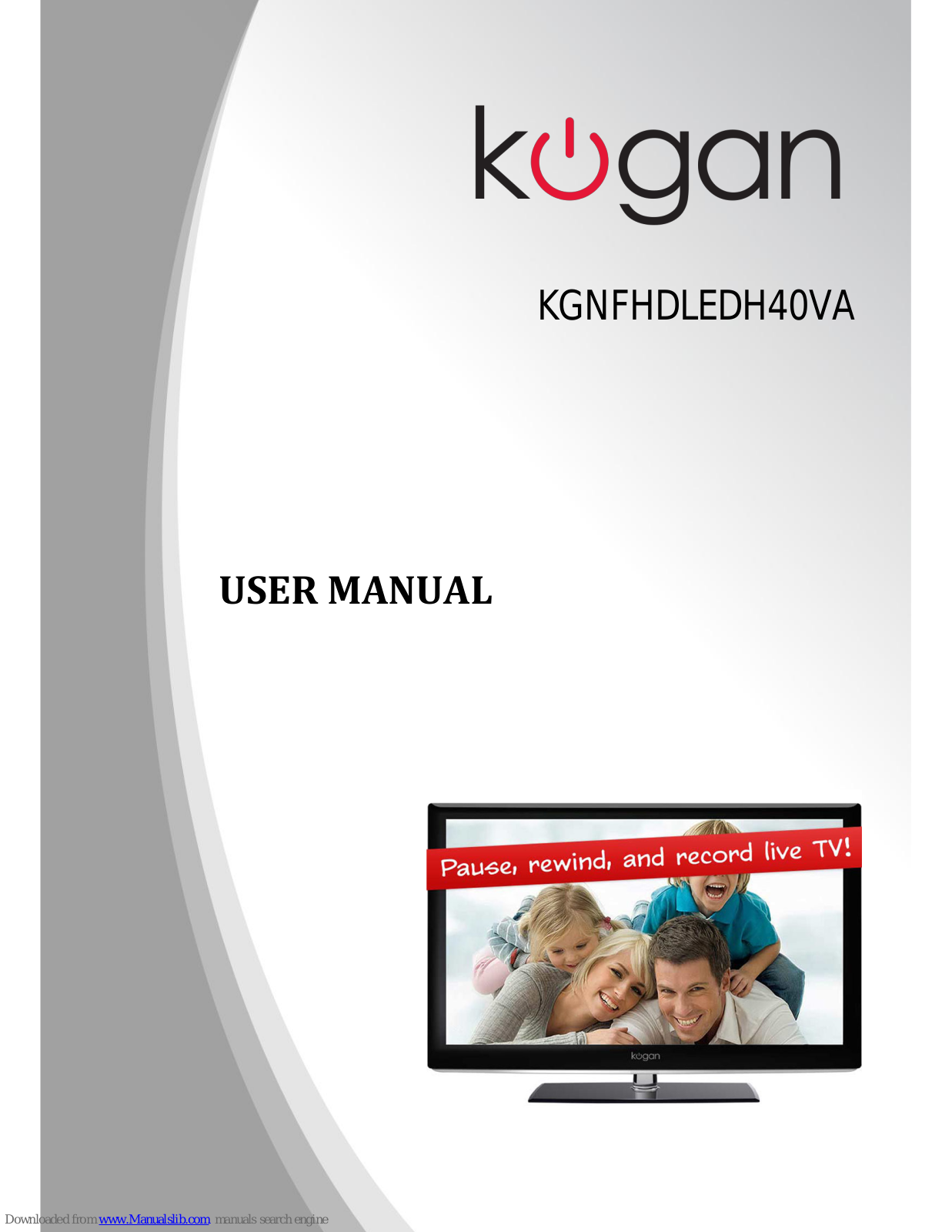 Kogan KGNFHDLEDH40VA, LET32T3, KGNFHDLEDH32VA User Manual