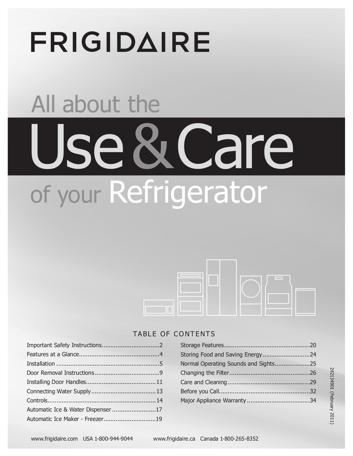 Frigidaire FGHB2878LP, FGHB2878LE User Manual