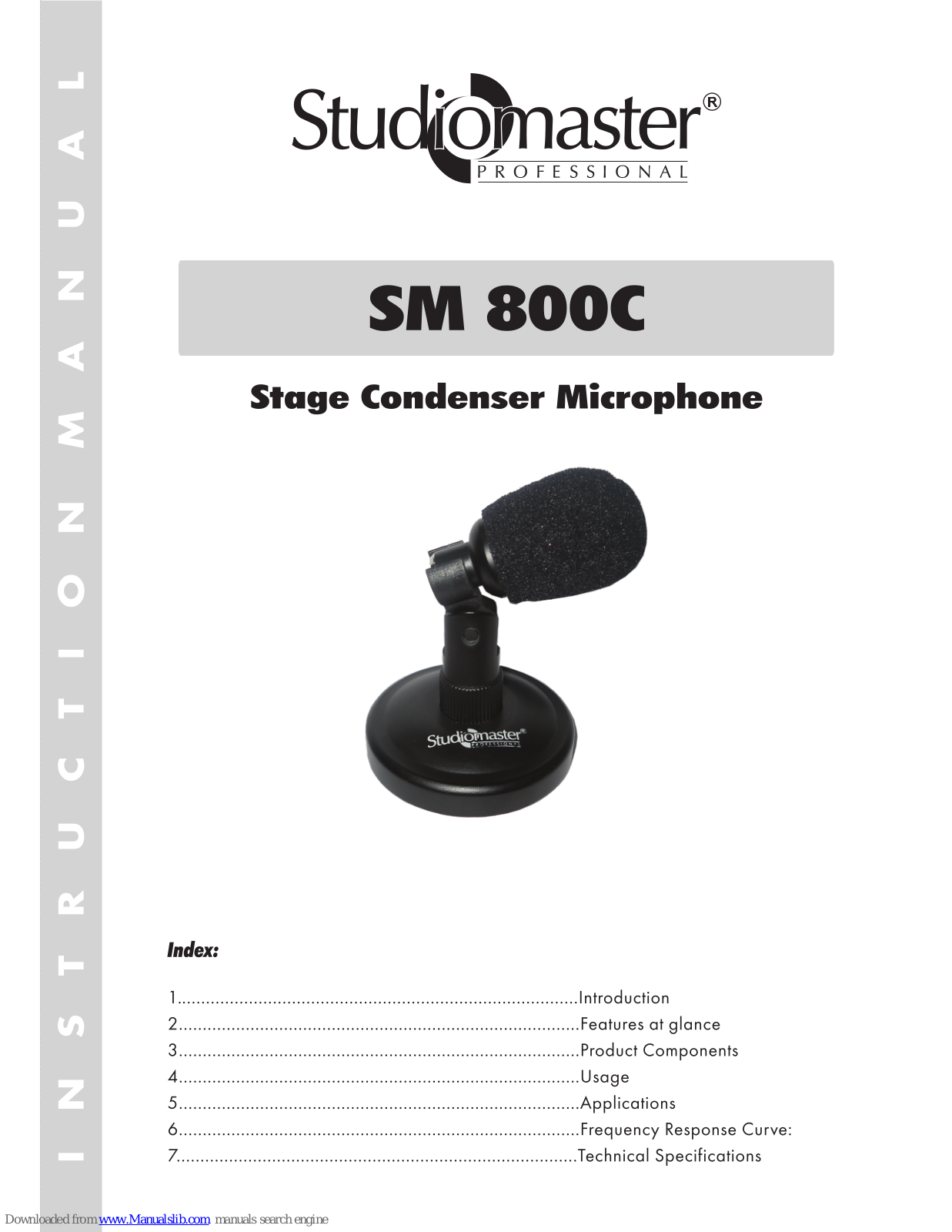 Studiomaster SM 800C User Manual - ManualMachine.com