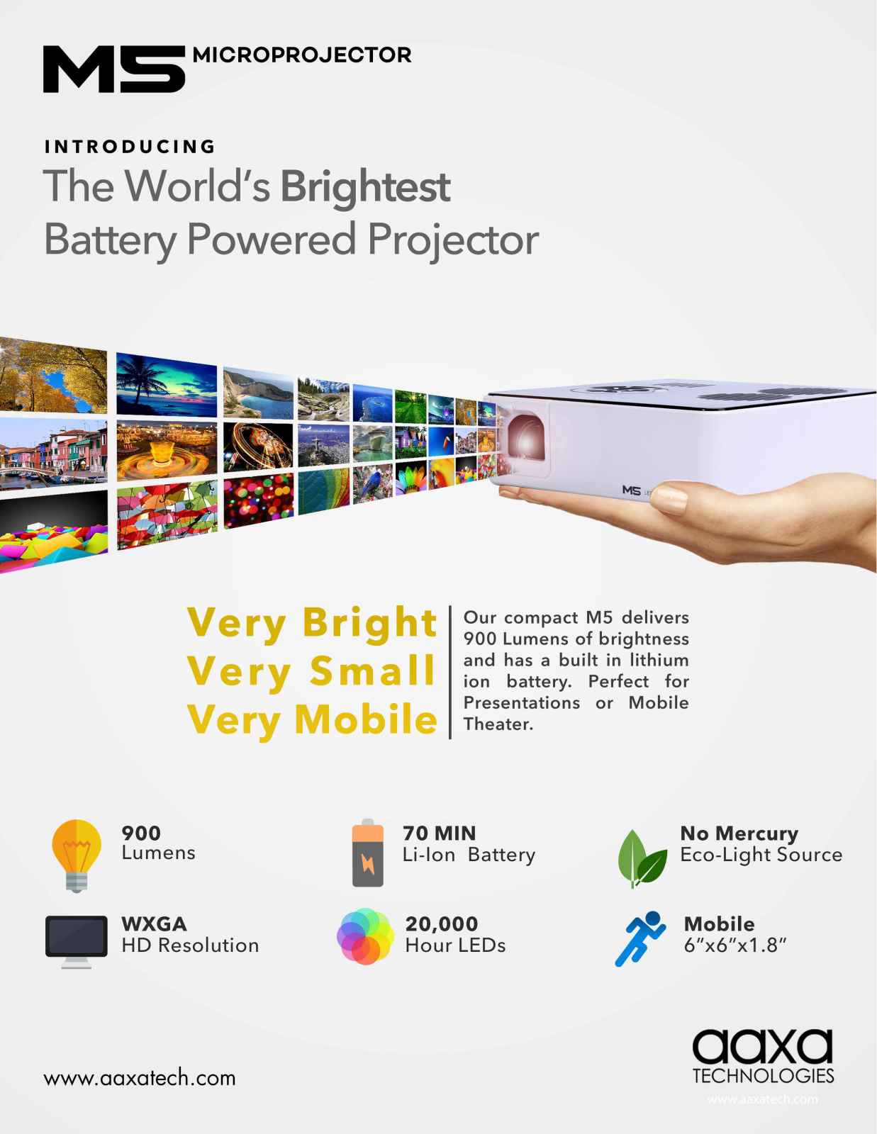 AAXA M5 Product Sheet