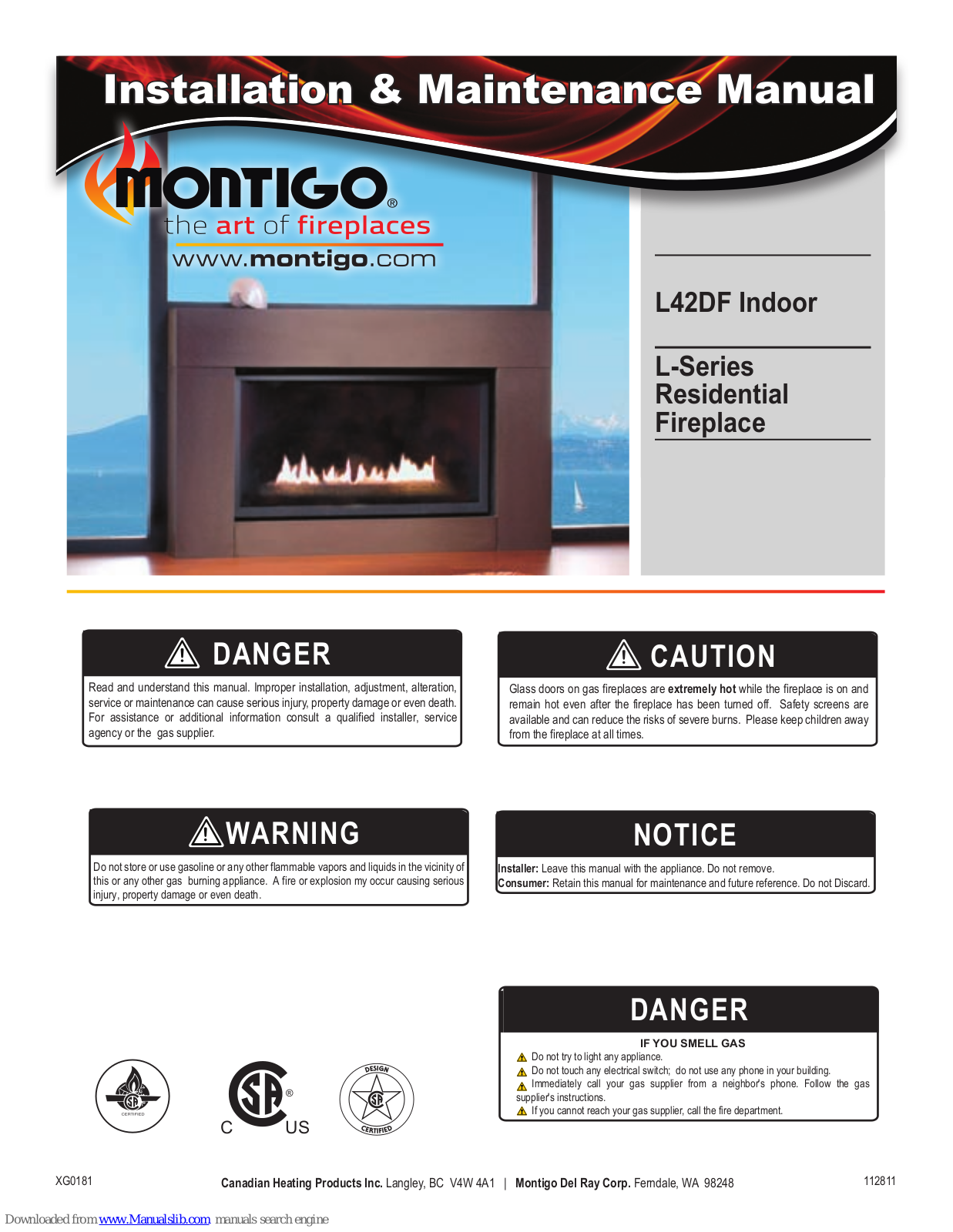 Montigo L42DF, L42DFN, L42DFNI, L42DFL, L42DFLI Maintance Manual