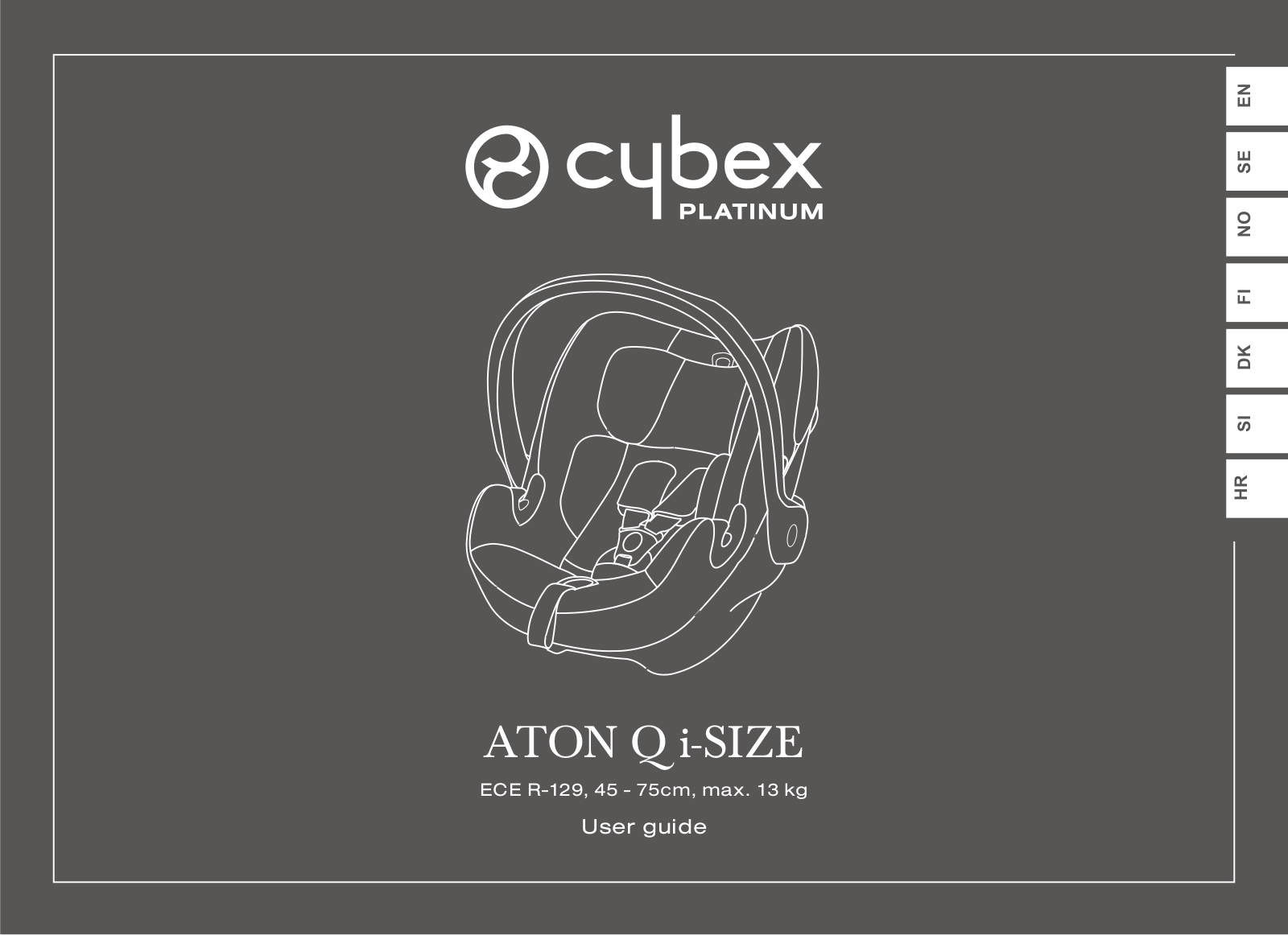 CYBEX ATON Q i-SIZE, ECE R-129 User Manual