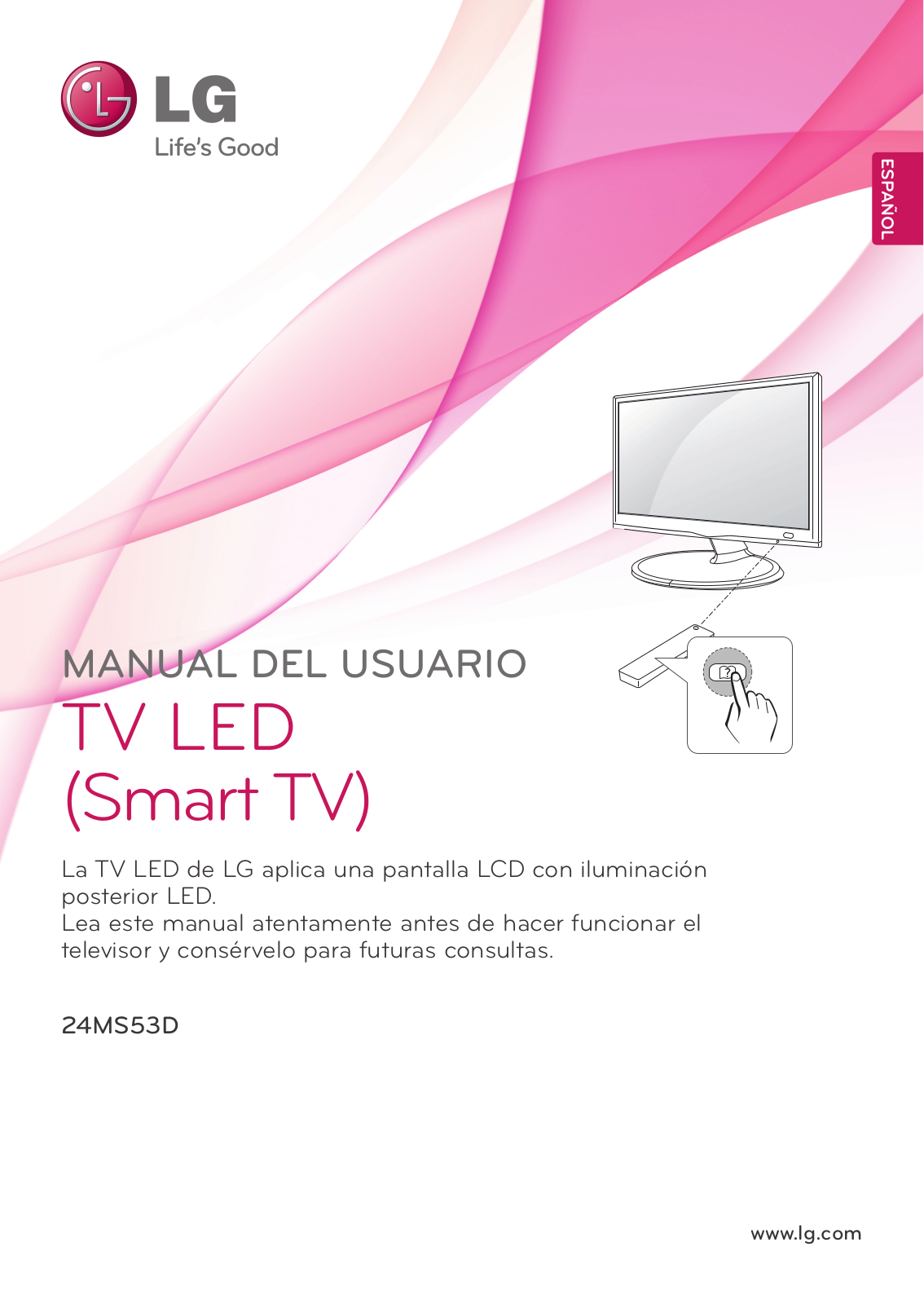 LG 24MS53D-PU Owner's Manual