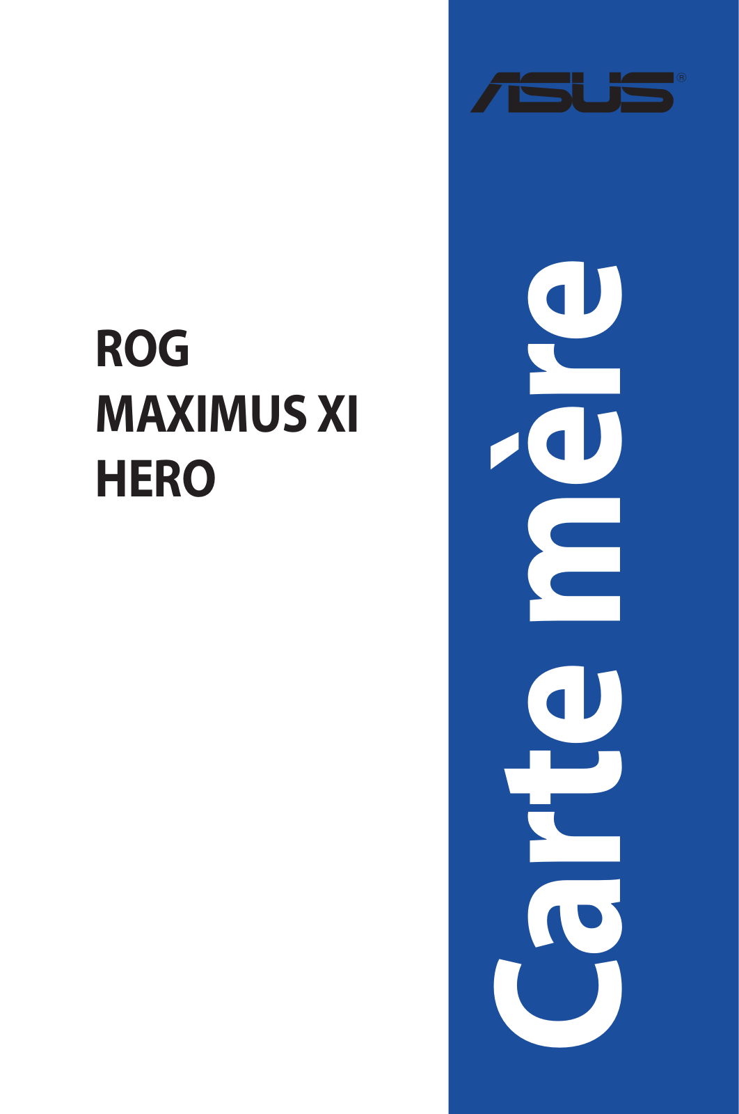 Asus MAXIMUS XI HERO User’s Manual