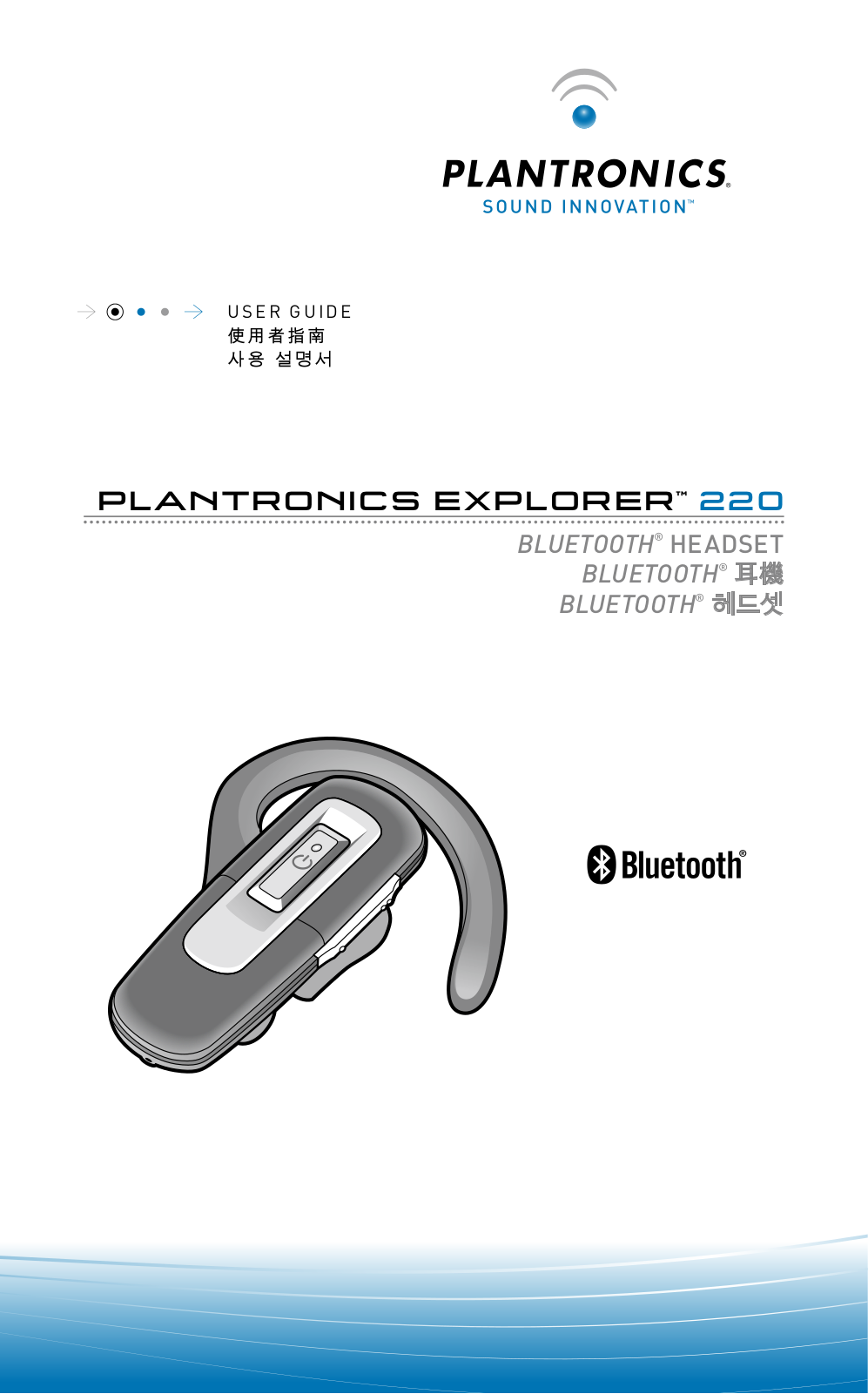 Plantronics EXPLORER 220 User Manual