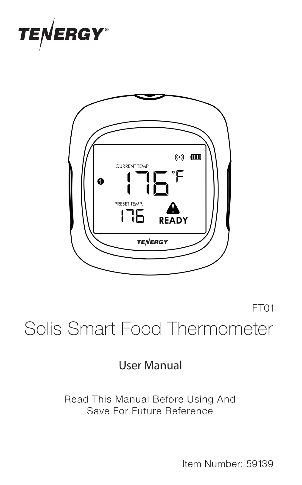 TENERGY FT01 User Manual