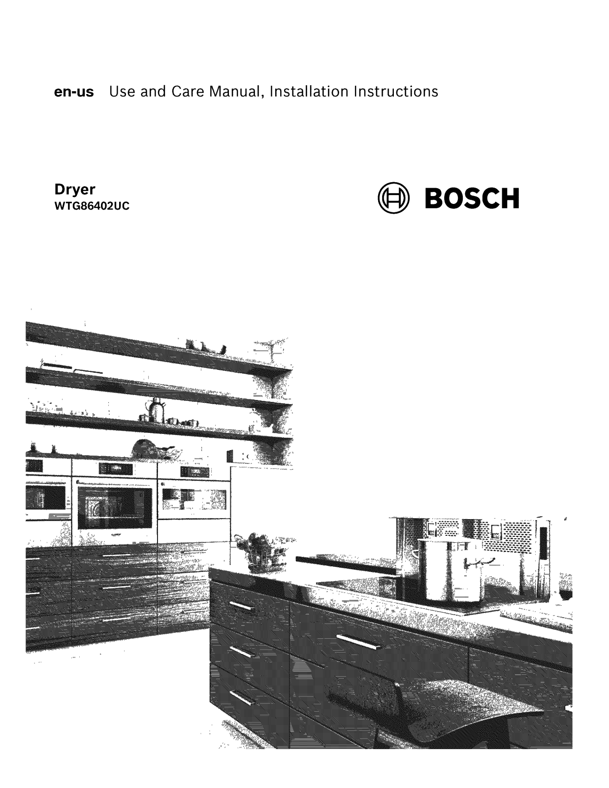 Bosch WTG86402UC/02, WTG86402UC/01 Owner’s Manual
